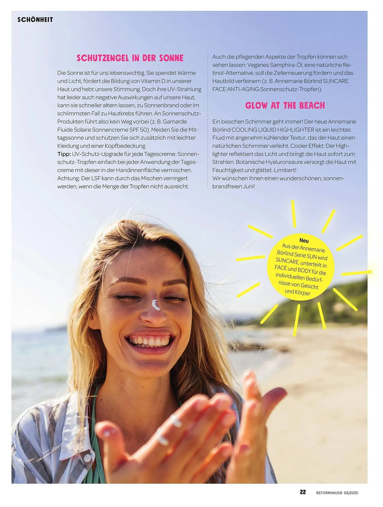 Reformhaus Prospekt von 1. Juni bis 30. Juni 2025 - Prospekt seite 22