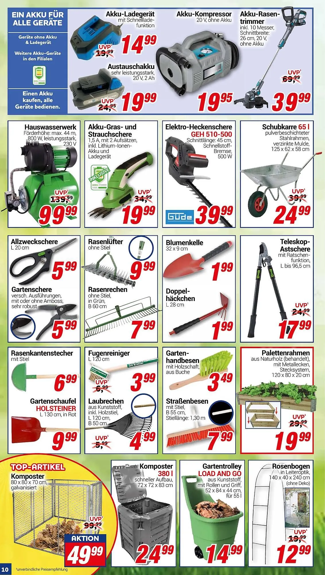 CENTERSHOP Prospekt von 16. März bis 21. März 2026 - Prospekt seite 10