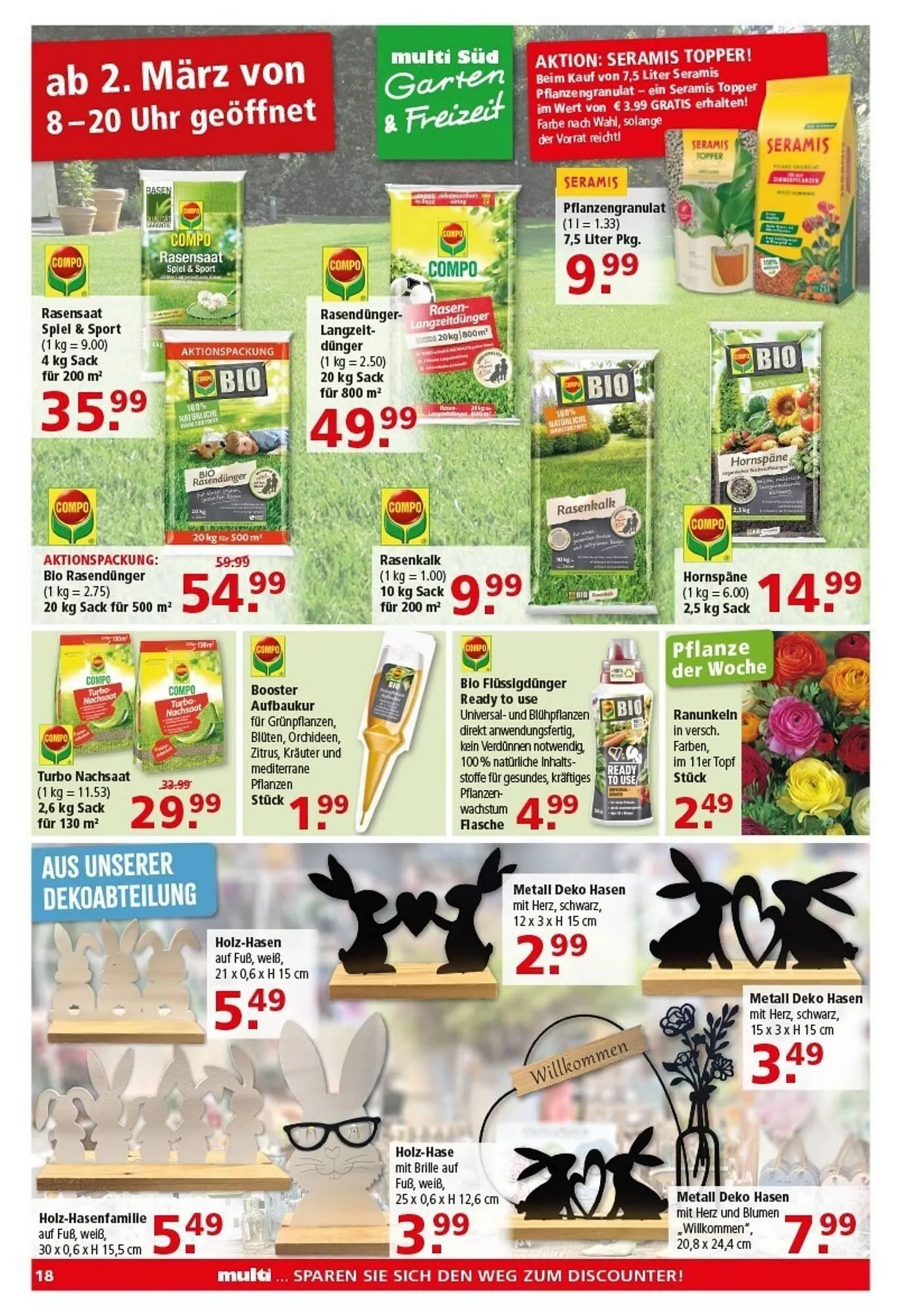 Multi Markt Prospekt von 2. März bis 7. März 2026 - Prospekt seite 18