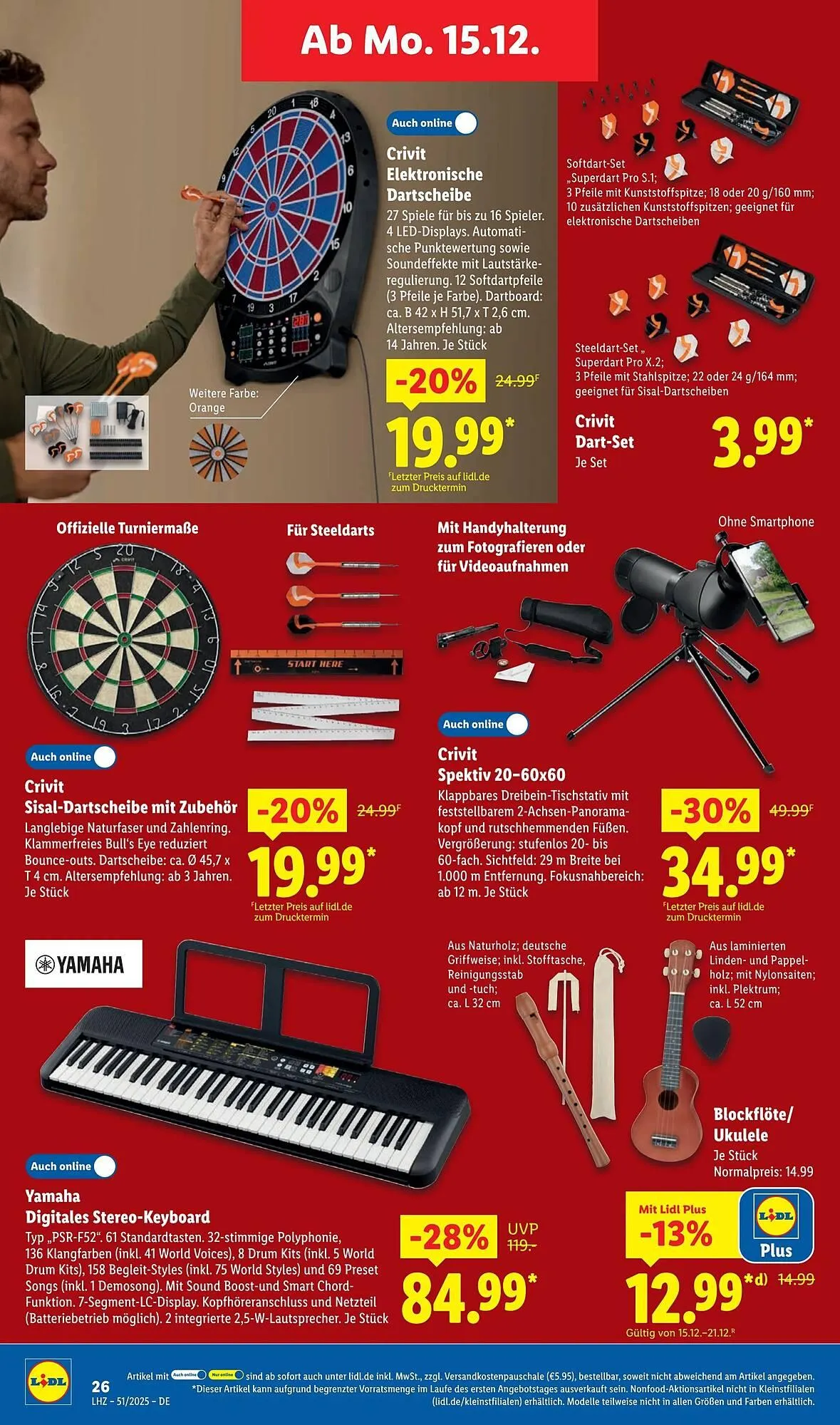 Lidl Prospekt von 15. Dezember bis 21. Dezember 2025 - Prospekt seite 42