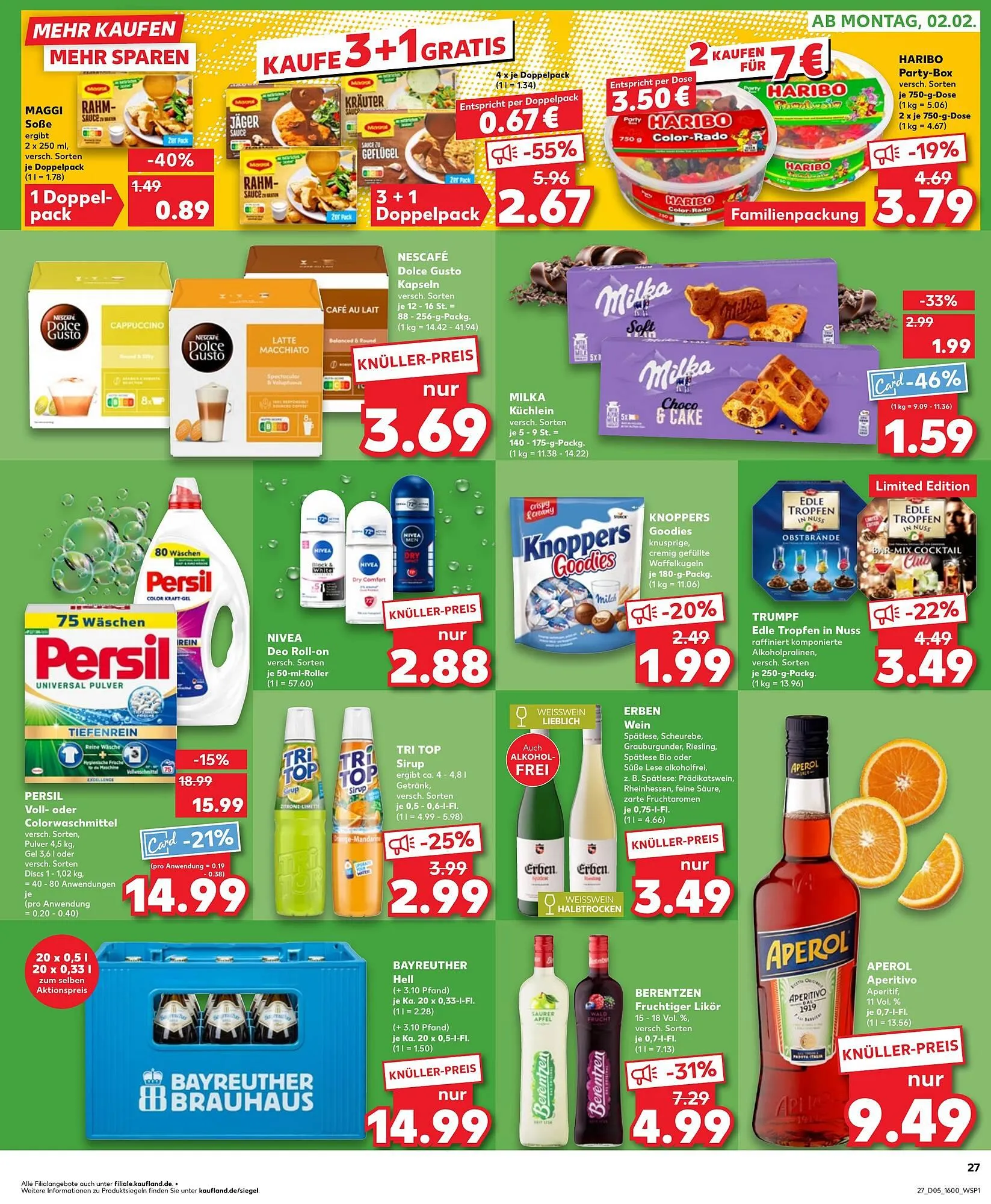 Kaufland Prospekt von 29. Januar bis 4. Februar 2026 - Prospekt seite 27