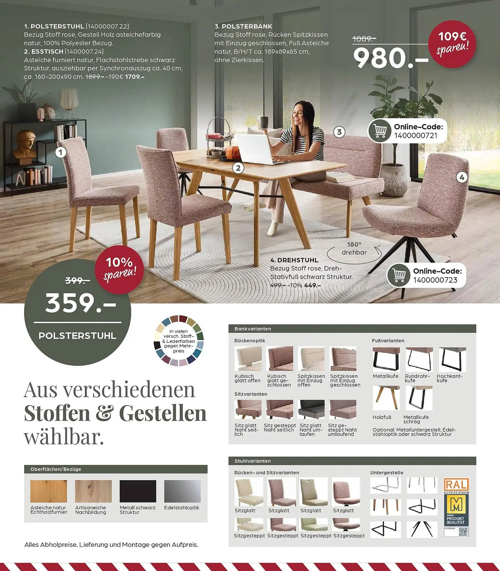 Kabs Polsterwelt Prospekt von 26. Dezember bis 12. Januar 2026 - Prospekt seite 23