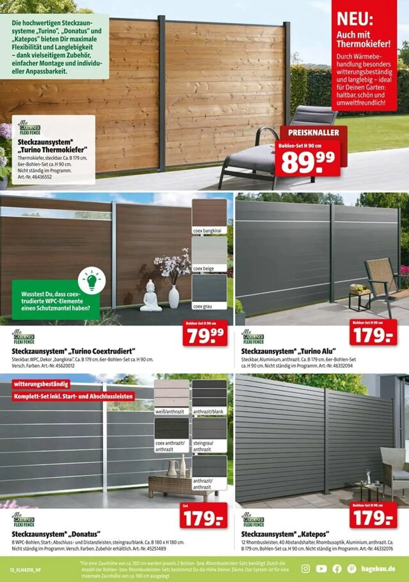 Hagebau Prospekt von 1. März bis 12. April 2025 - Prospekt seite 13