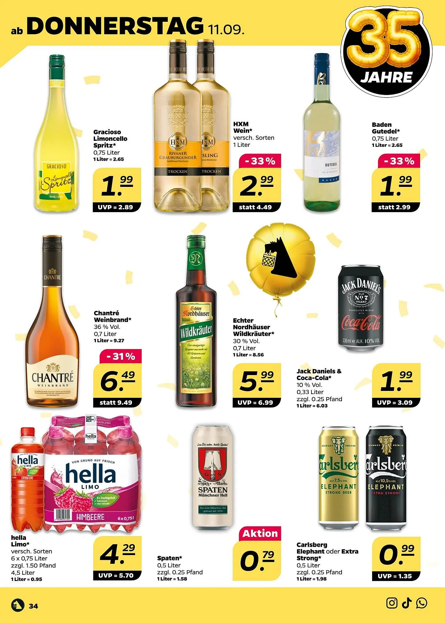 NETTO Prospekt von 8. September bis 13. September 2025 - Prospekt seite 34