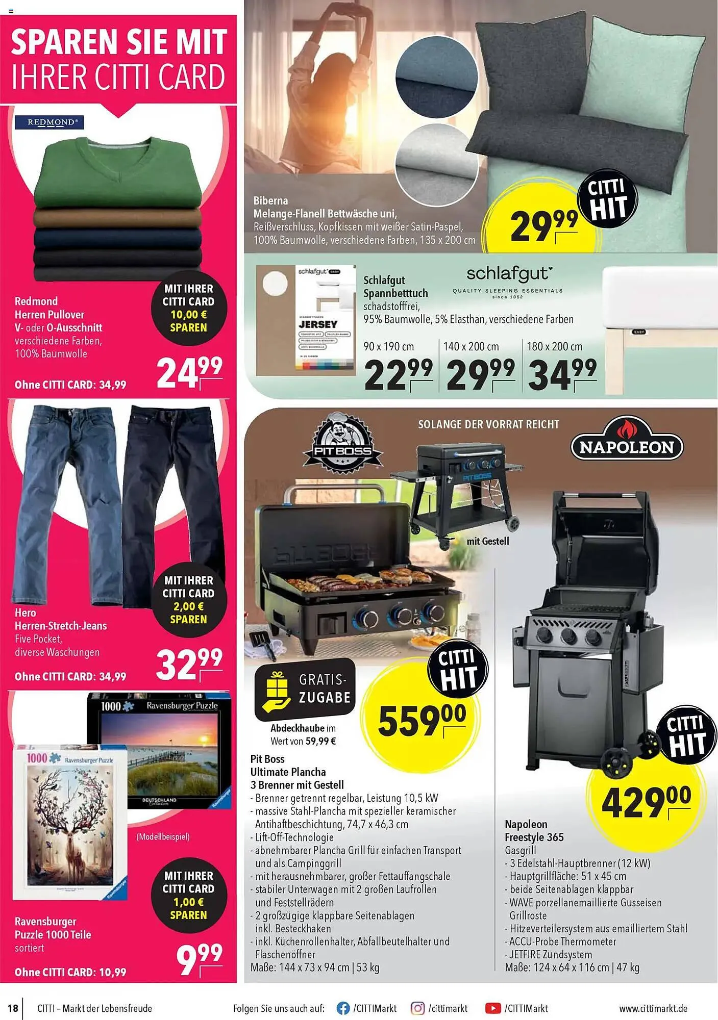 CITTI Markt Prospekt von 11. Februar bis 17. Februar 2026 - Prospekt seite 22