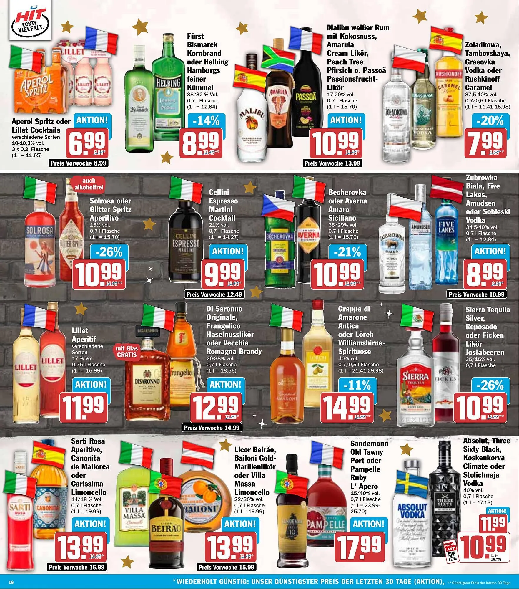 HIT Prospekt von 1. Dezember bis 6. Dezember 2025 - Prospekt seite 16