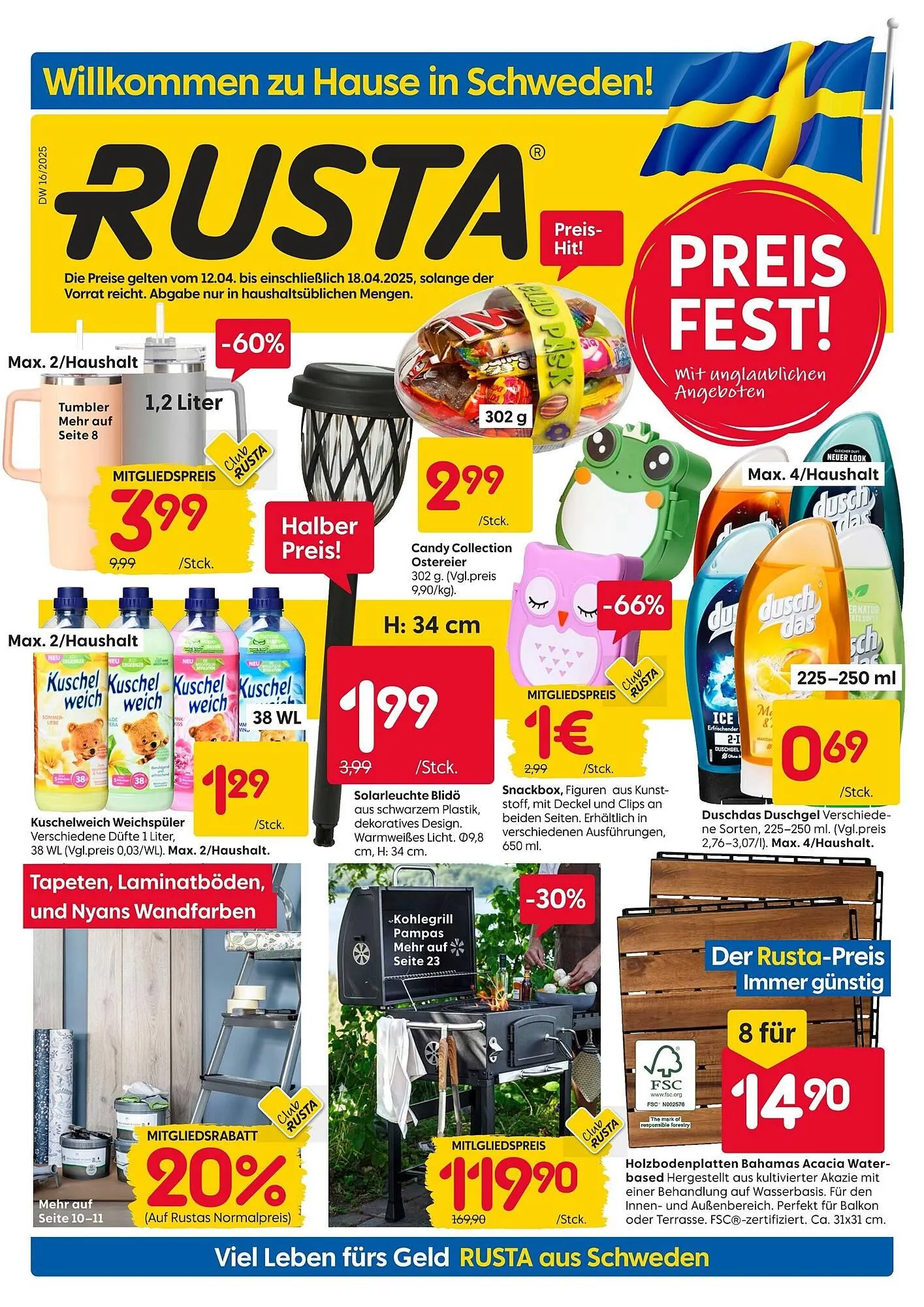 Rusta Prospekt von 12. April bis 18. April 2025 - Prospekt seite 1