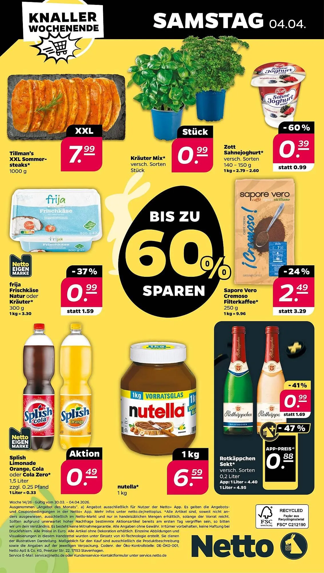 NETTO Prospekt von 30. März bis 4. April 2026 - Prospekt seite 38