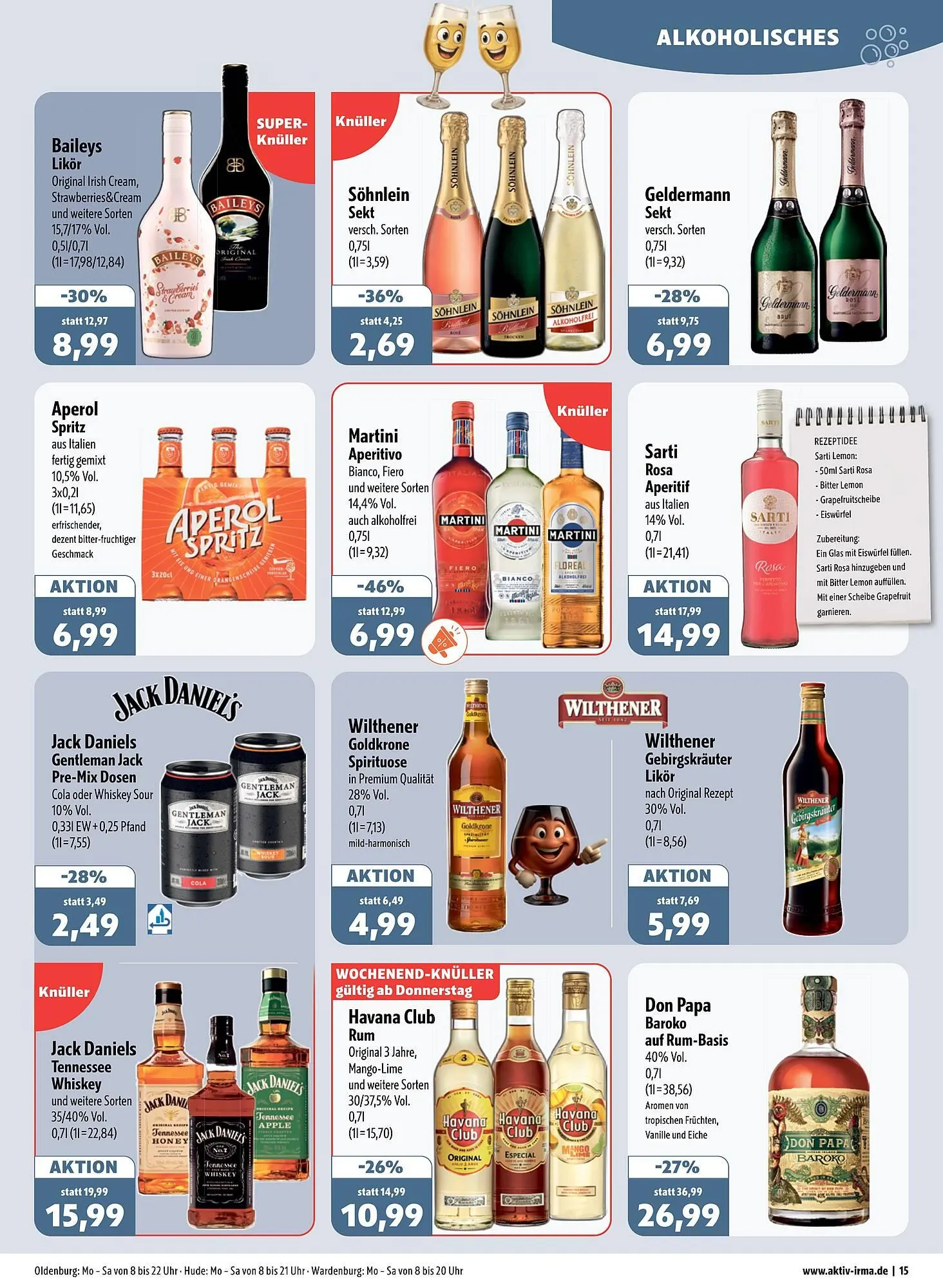 Aktiv Irma Prospekt von 23. Juni bis 28. Juni 2025 - Prospekt seite 15