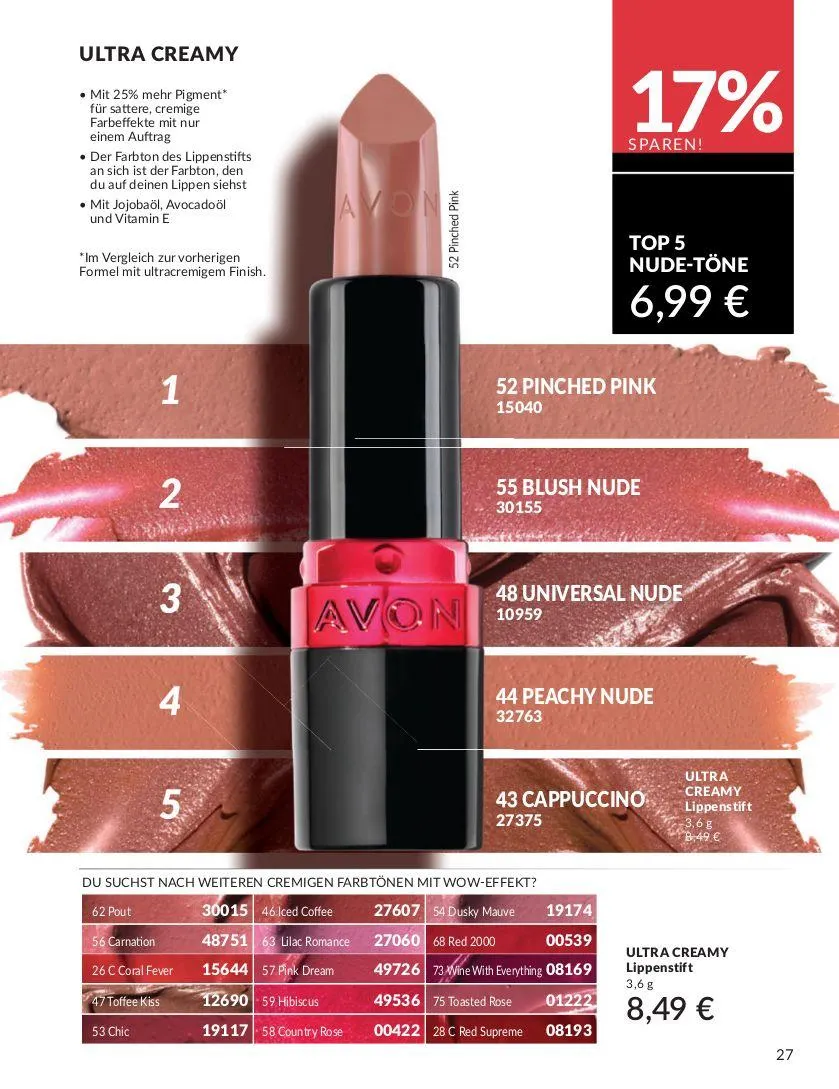 Avon Aktueller Prospekt von 7. Mai bis 21. Mai 2025 - Prospekt seite 27