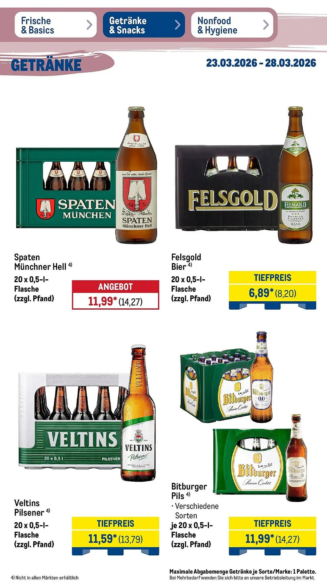 METRO Prospekt von 22. März bis 28. März 2026 - Prospekt seite 31