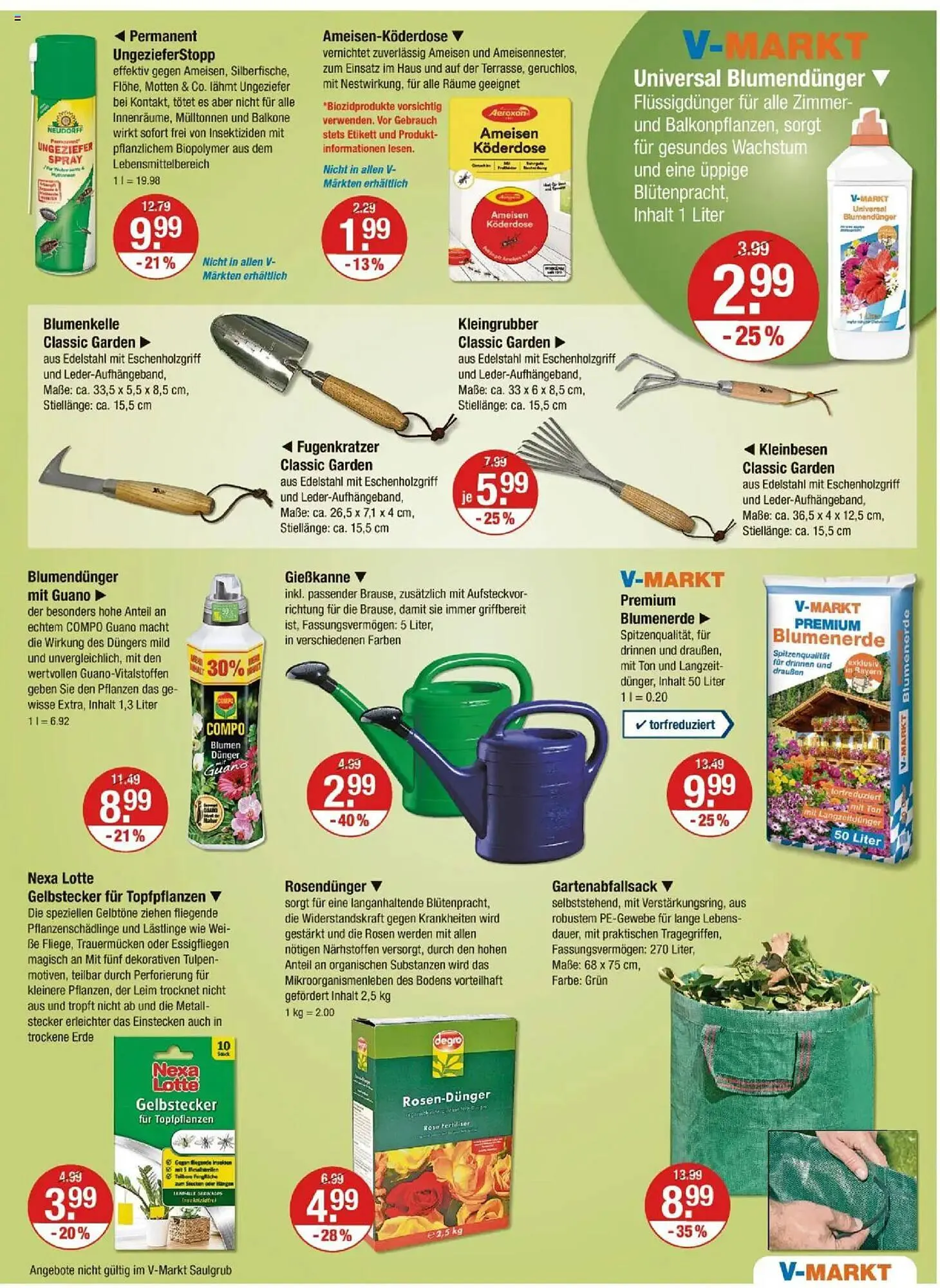 V Markt Prospekt von 20. März bis 26. März 2025 - Prospekt seite 21