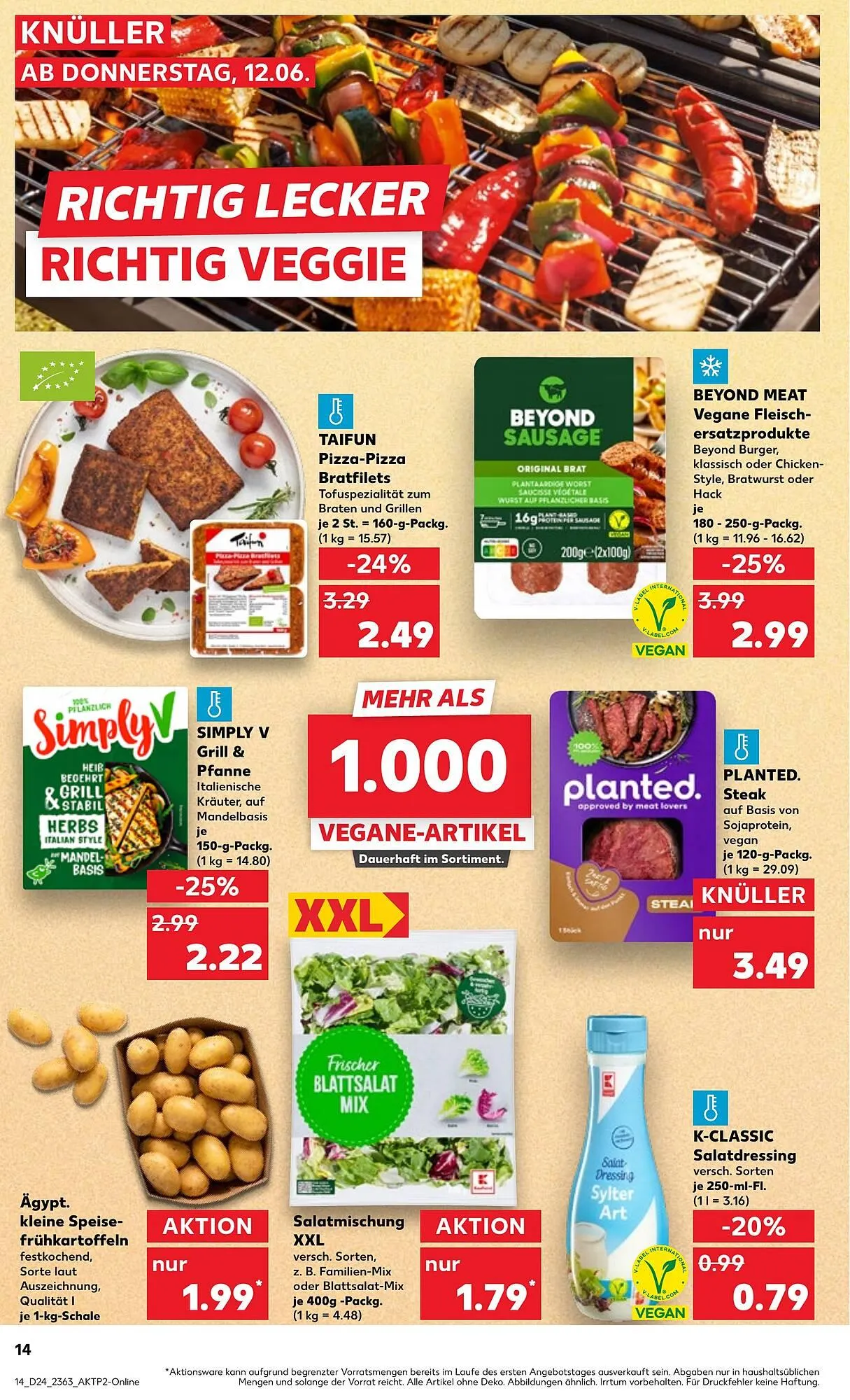 Kaufland Prospekt von 12. Juni bis 18. Juni 2025 - Prospekt seite 14