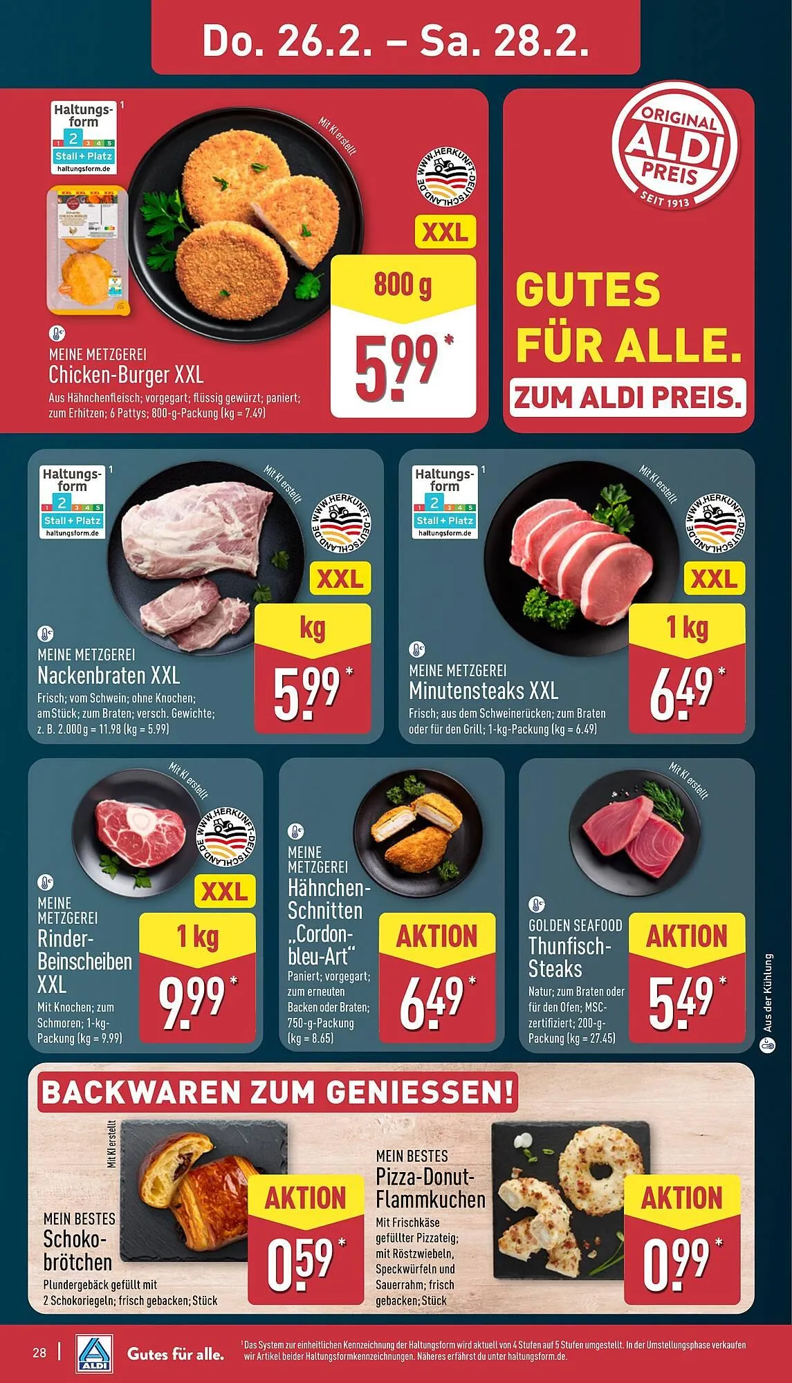 Aldi Nord Prospekt von 23. Februar bis 28. Februar 2026 - Prospekt seite 31