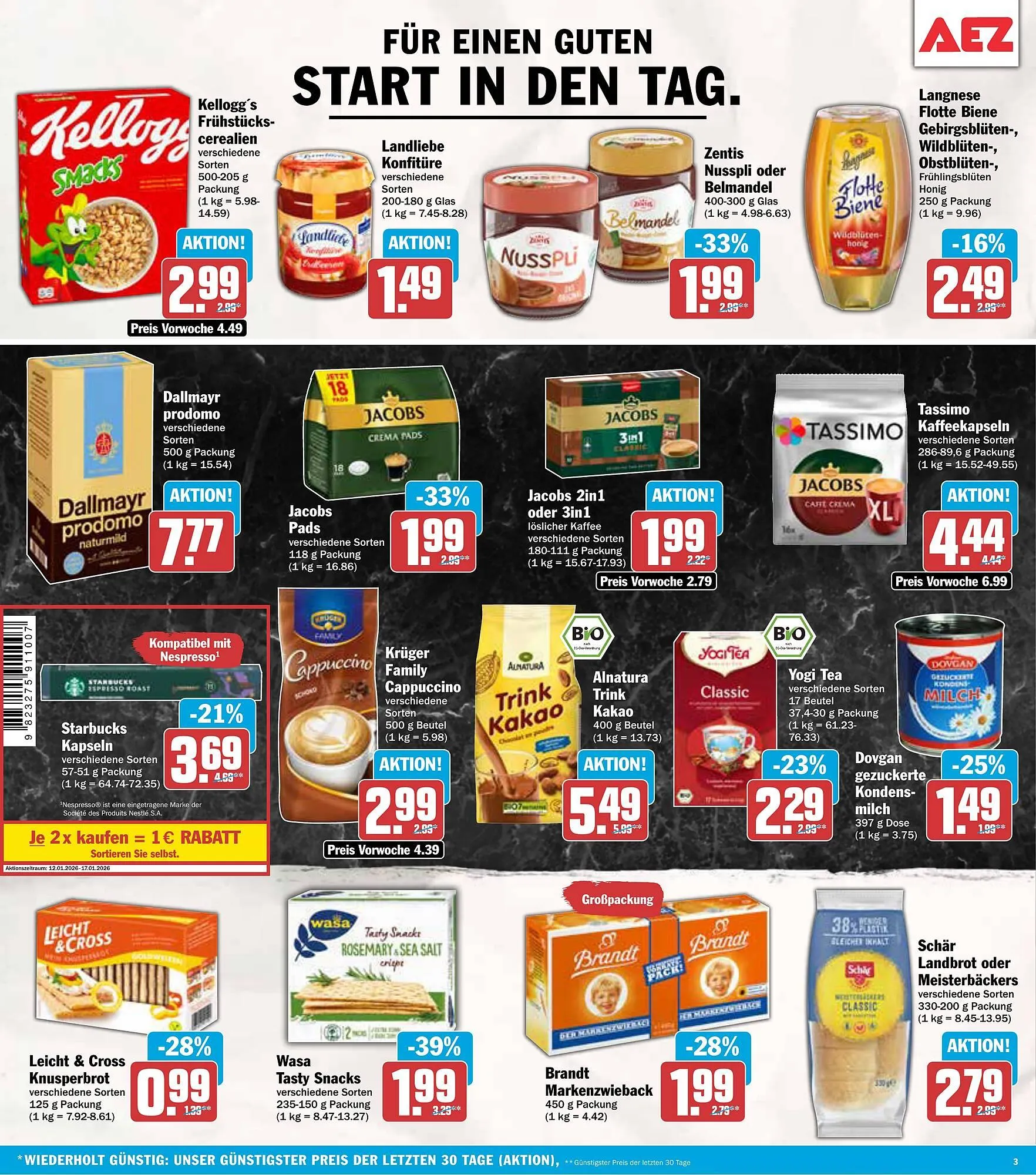 AEZ Prospekt von 12. Januar bis 17. Januar 2026 - Prospekt seite 3