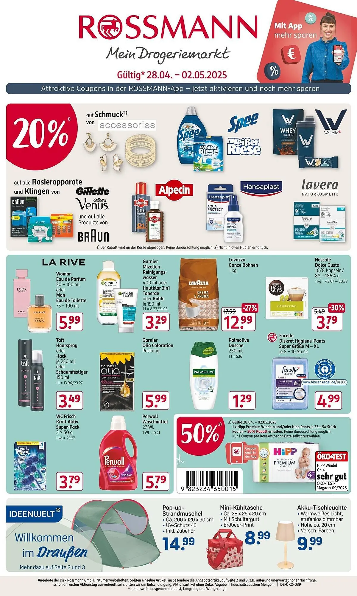 Rossmann Prospekt von 28. April bis 2. Mai 2025 - Prospekt seite 1