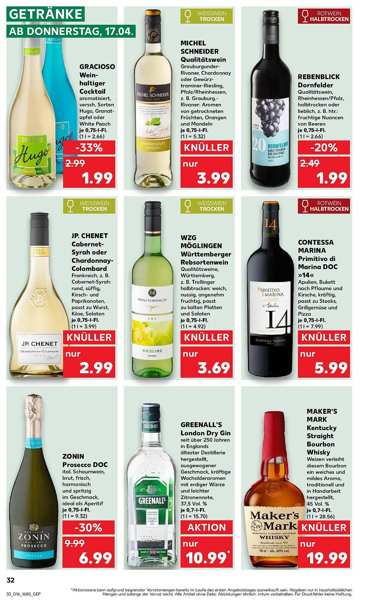 Kaufland Prospekt von 21. April bis 23. April 2025 - Prospekt seite 45