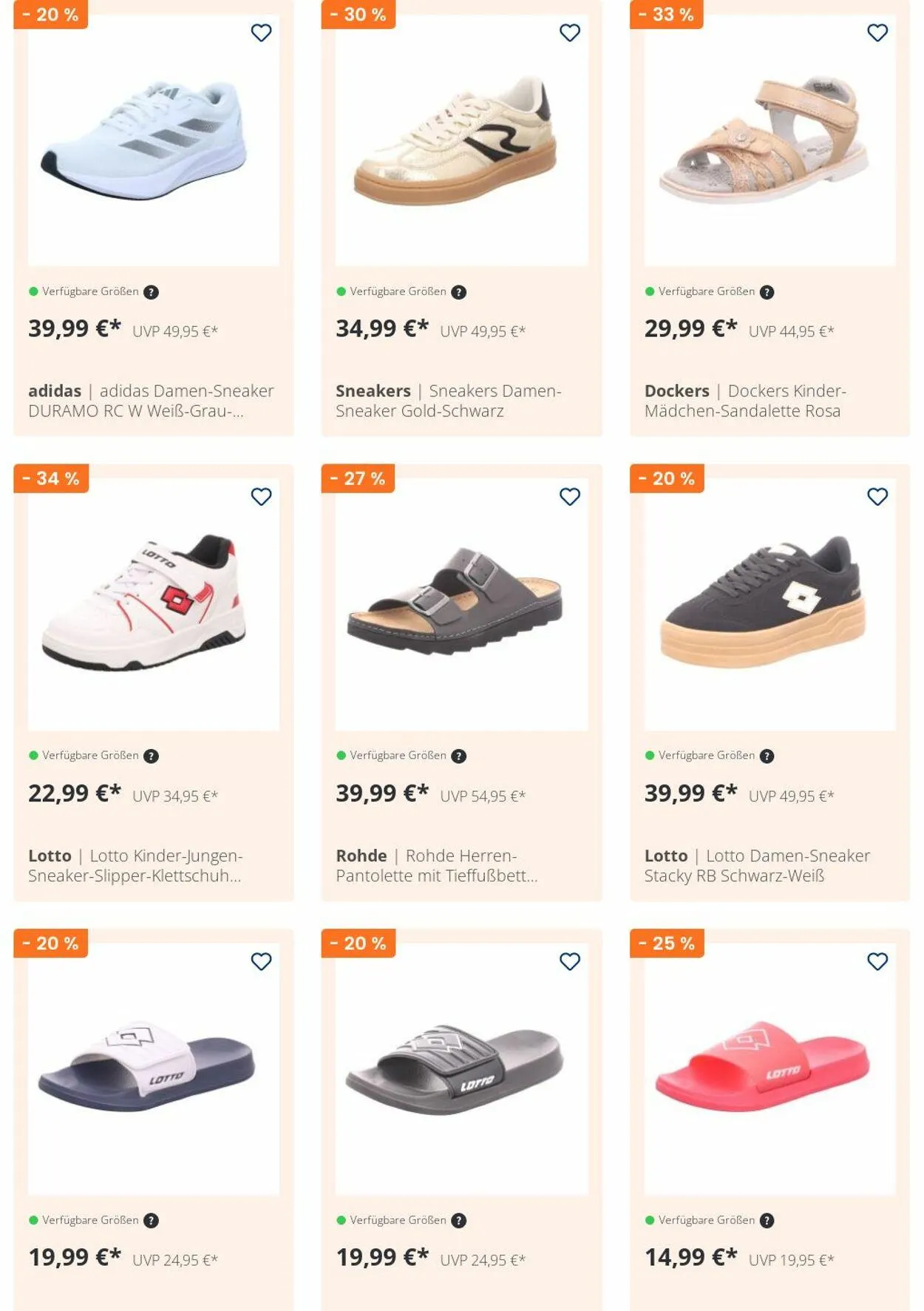 SCHUH OKAY Aktueller Prospekt von 30. Juni bis 9. Juli 2025 - Prospekt seite 34