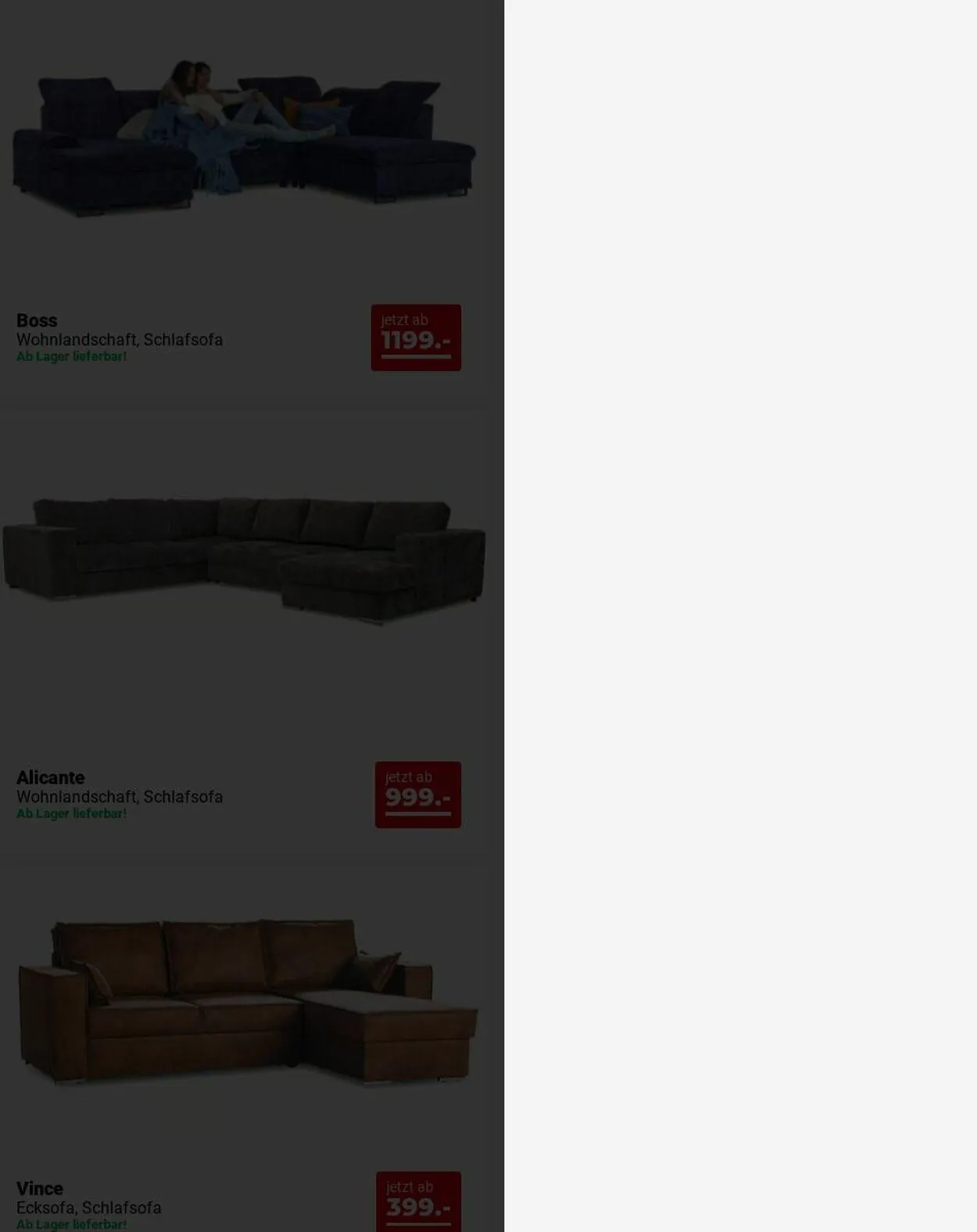 Seats and Sofas Aktueller Prospekt von 27. Oktober bis 5. November 2025 - Prospekt seite 6