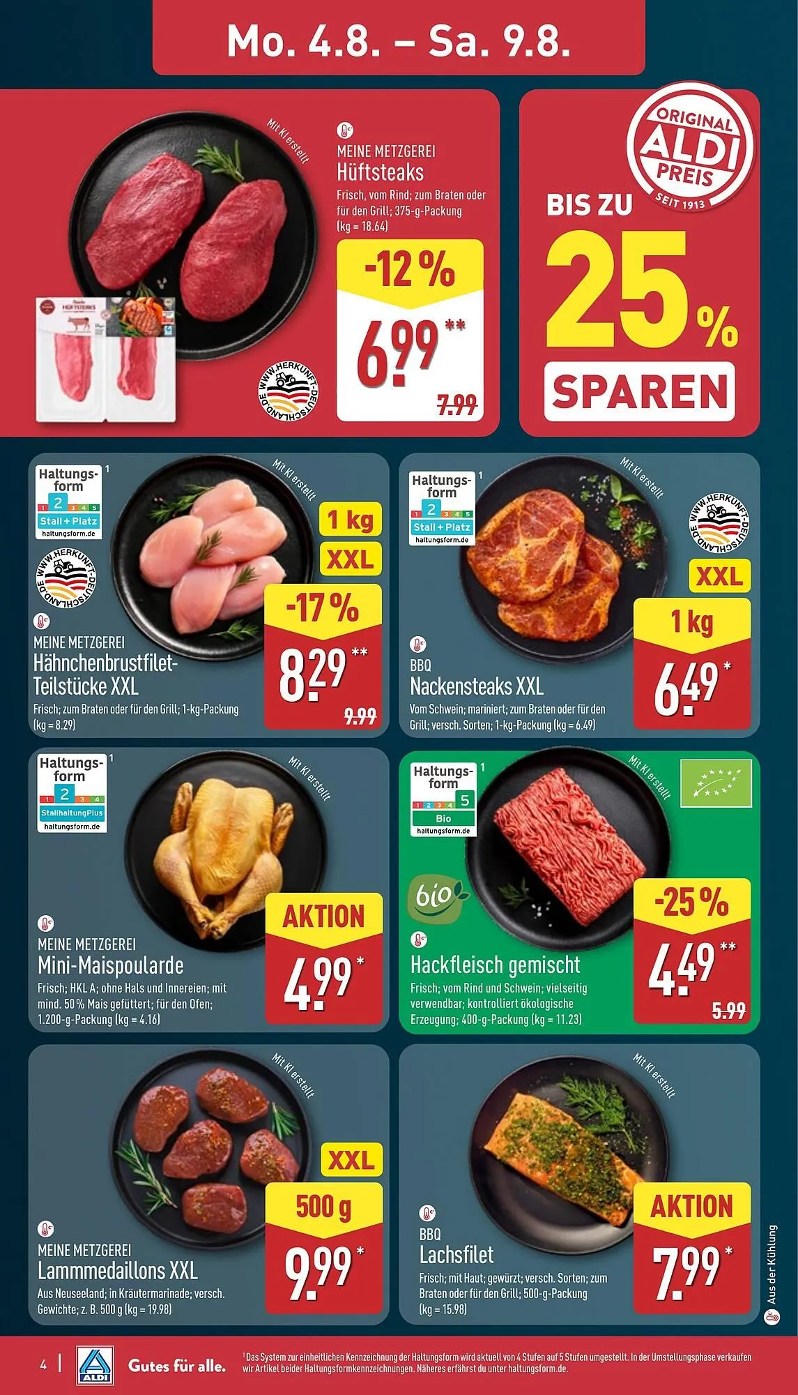 Aldi Nord Prospekt von 4. August bis 9. August 2025 - Prospekt seite 4