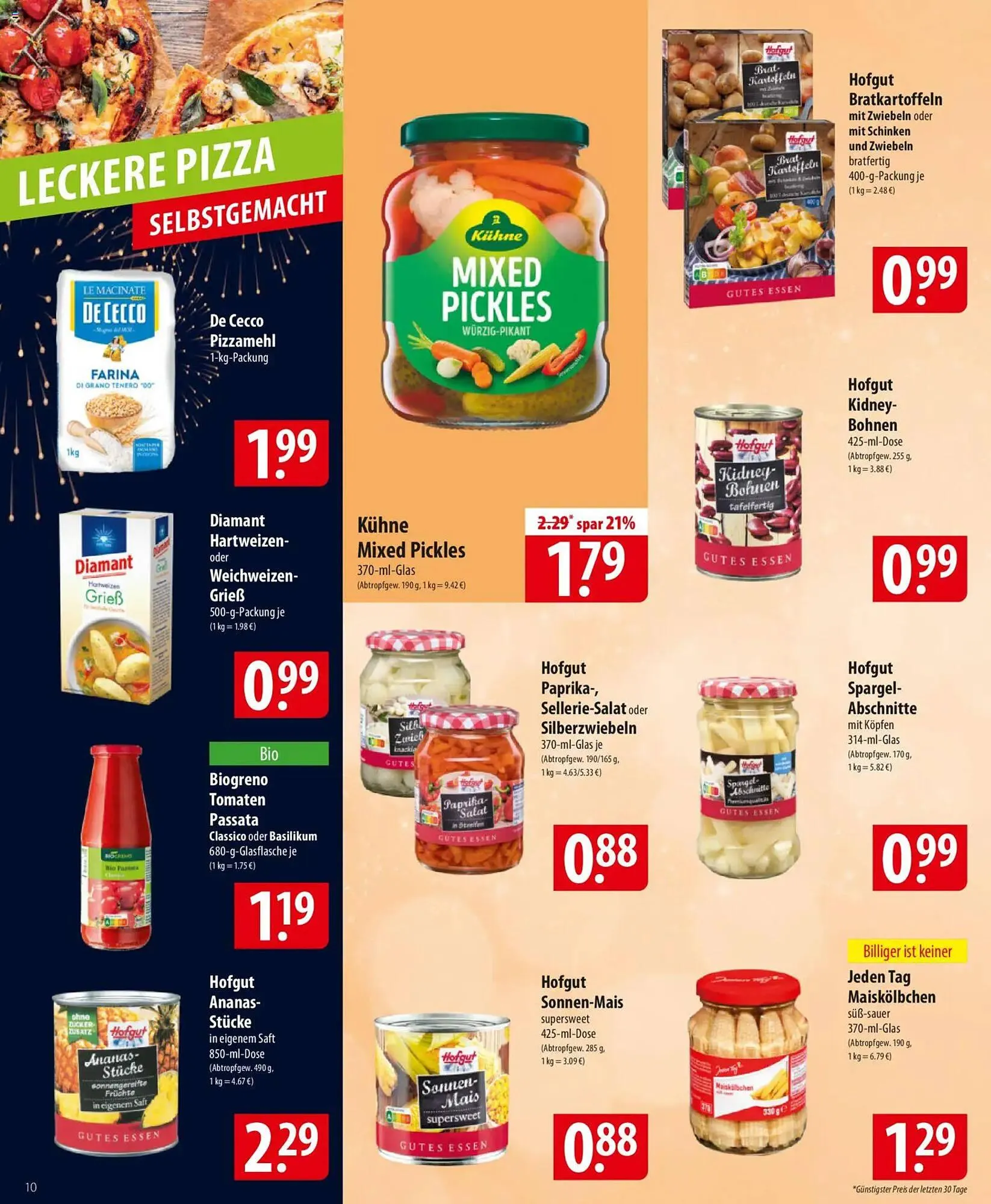 Famila Nord Ost Prospekt von 29. Dezember bis 3. Januar 2026 - Prospekt seite 10