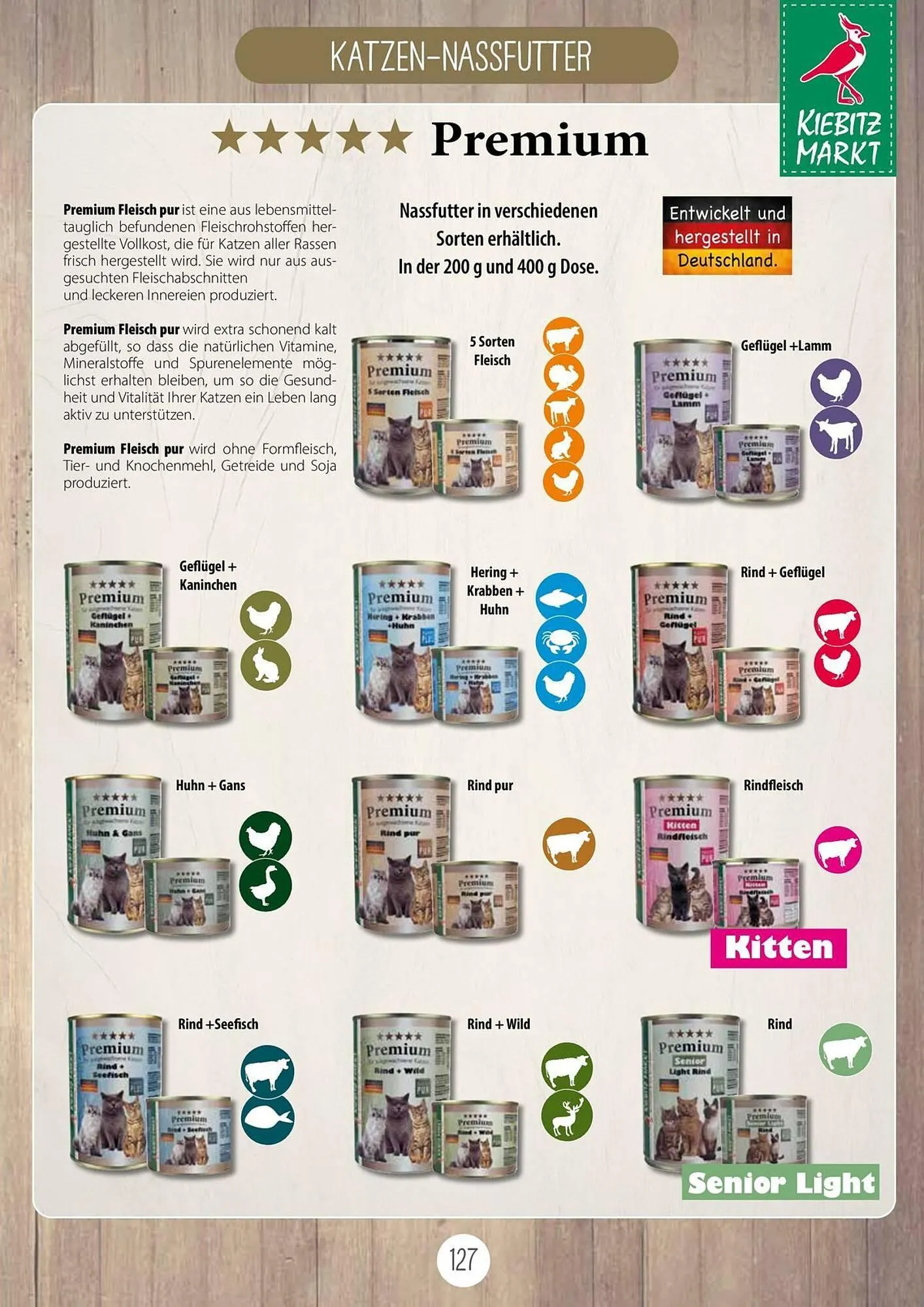 Kiebitzmarkt Prospekt von 16. April bis 31. August 2025 - Prospekt seite 127