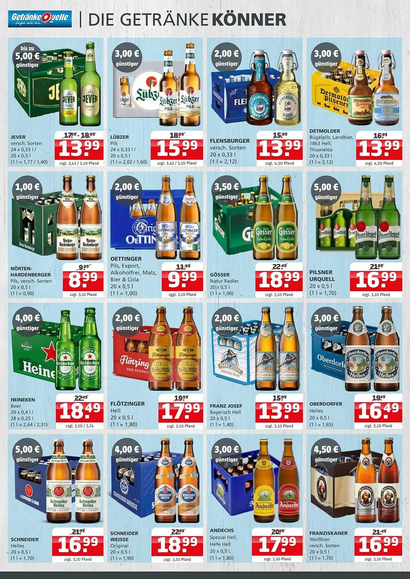 Getränke Quelle Prospekt von 16. Februar bis 28. Februar 2026 - Prospekt seite 2
