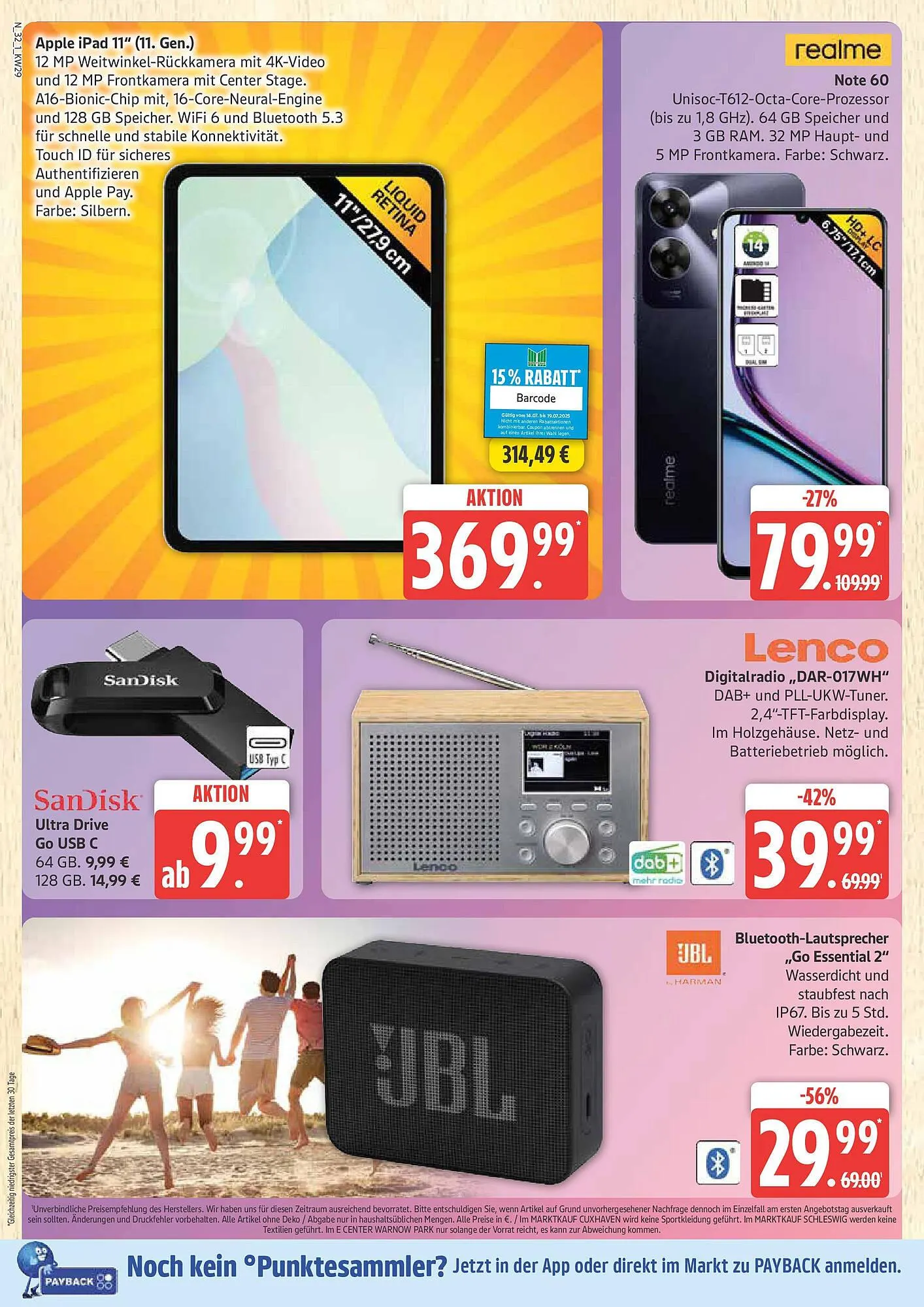 Marktkauf Prospekt von 13. Juli bis 19. Juli 2025 - Prospekt seite 32