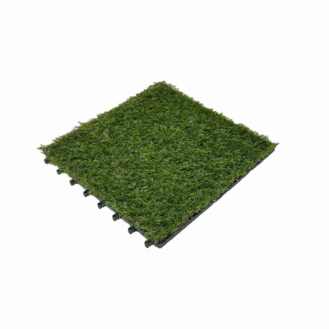 11er-Set Balkonfliesen & Terrassenfliesen, Kunstrasen, ca. 32 x 32 x 23 cm