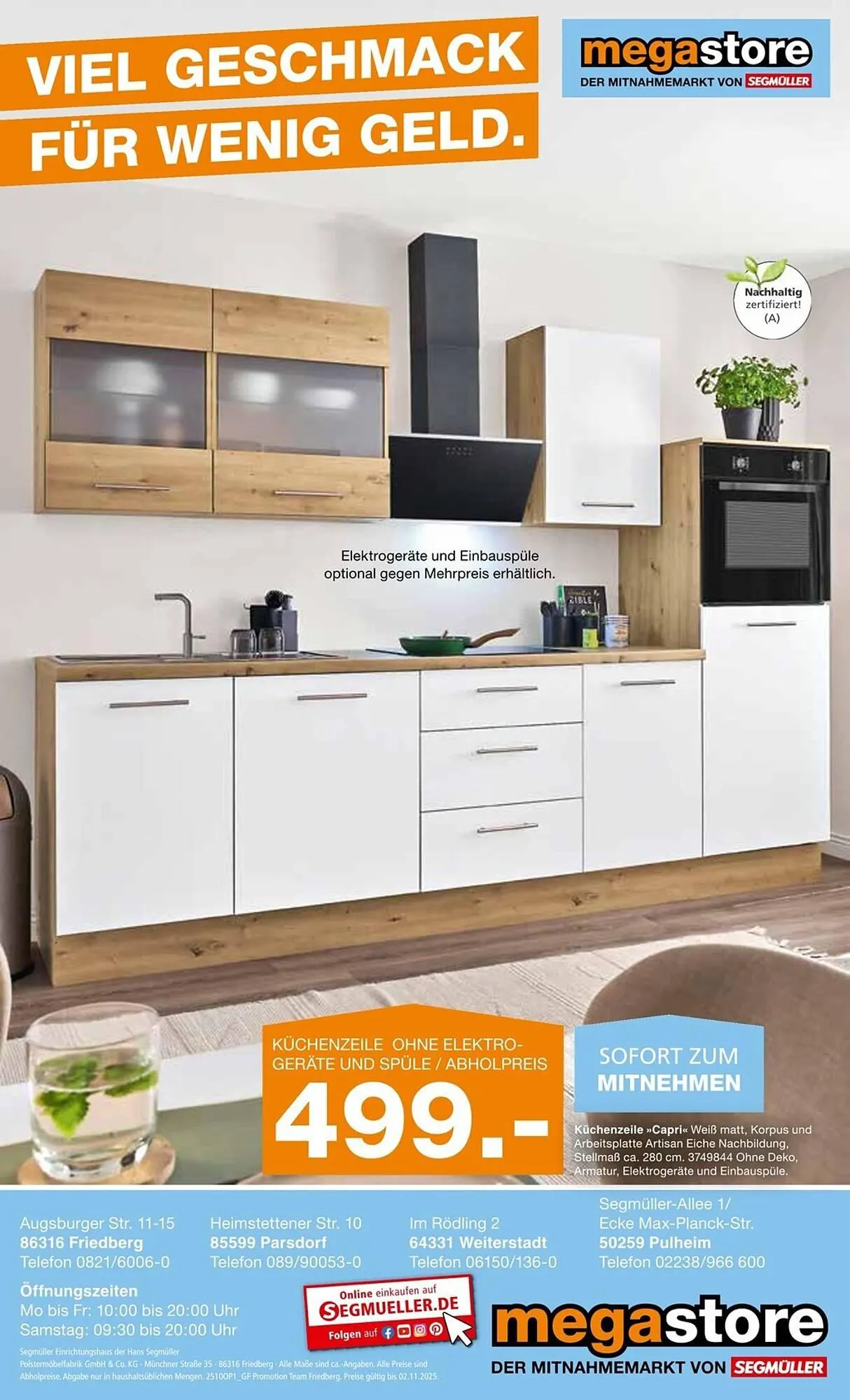 Segmüller Prospekt von 6. Oktober bis 2. November 2025 - Prospekt seite 12
