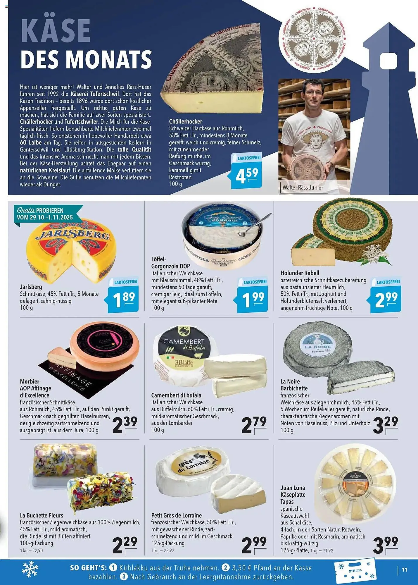 CITTI Markt Prospekt von 29. Oktober bis 4. November 2025 - Prospekt seite 11