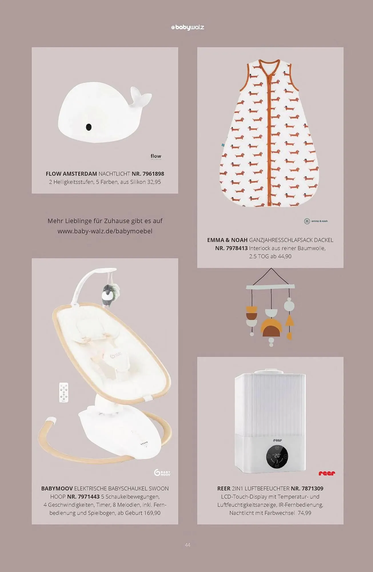 Baby Walz Prospekt von 29. November bis 1. Februar 2025 - Prospekt seite 44