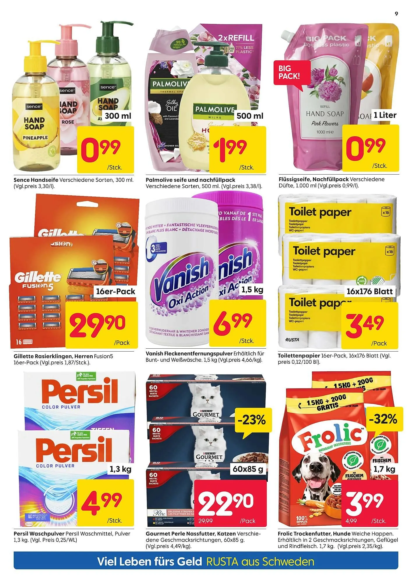 Rusta Prospekt von 19. Juli bis 25. Juli 2025 - Prospekt seite 9