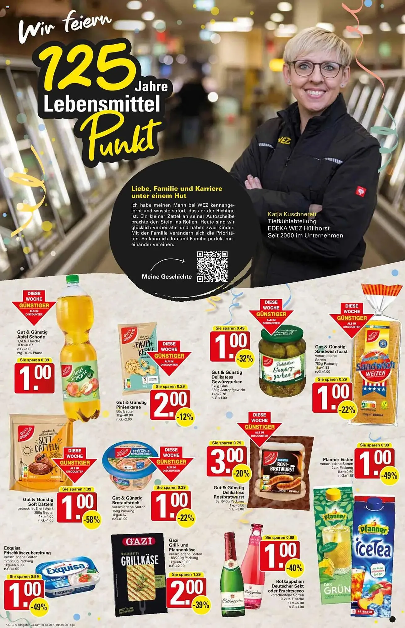 WEZ Prospekt von 22. April bis 26. April 2025 - Prospekt seite 2