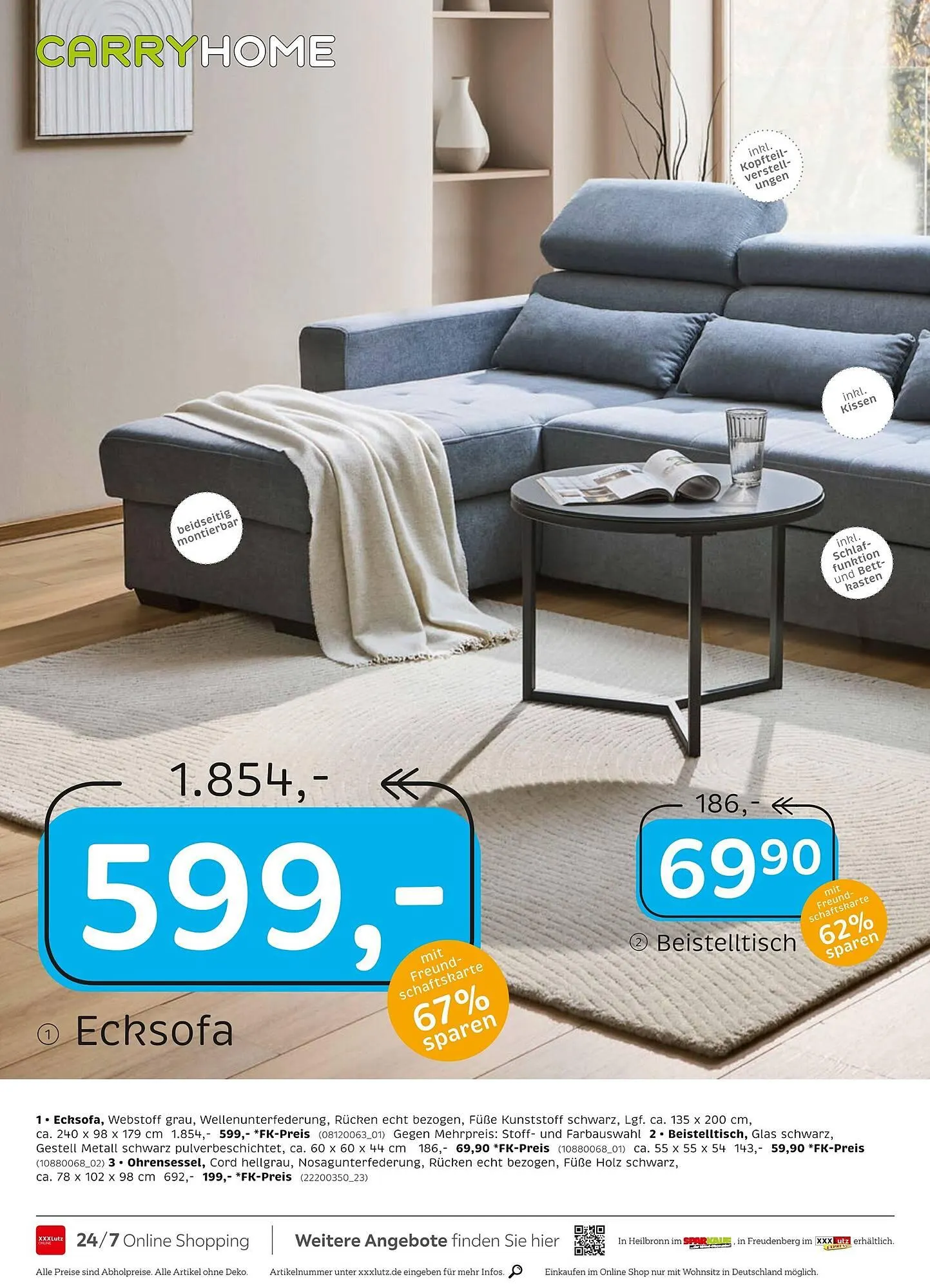 XXXLutz Prospekt von 27. Dezember bis 11. Januar 2026 - Prospekt seite 36