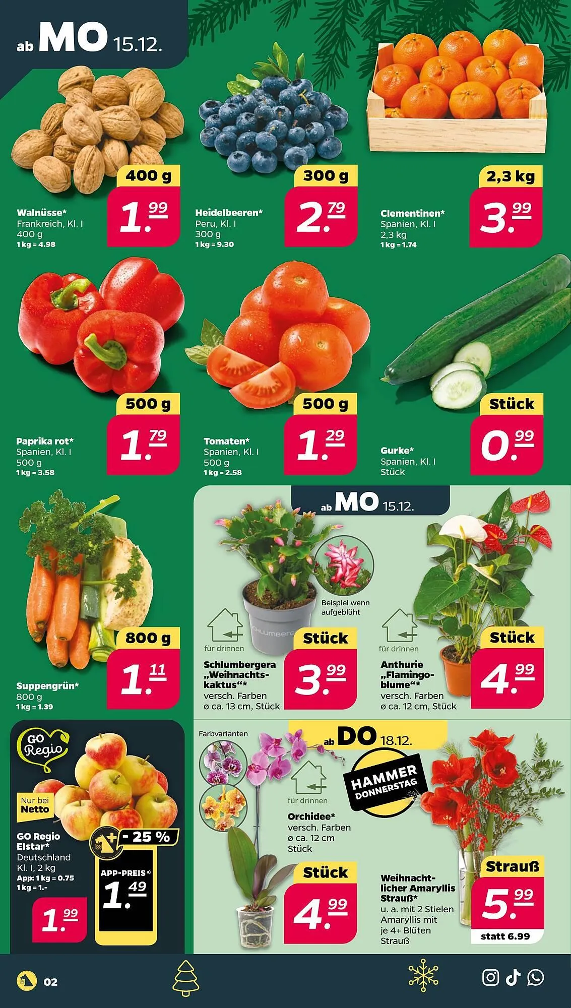 NETTO Prospekt von 15. Dezember bis 20. Dezember 2025 - Prospekt seite 2