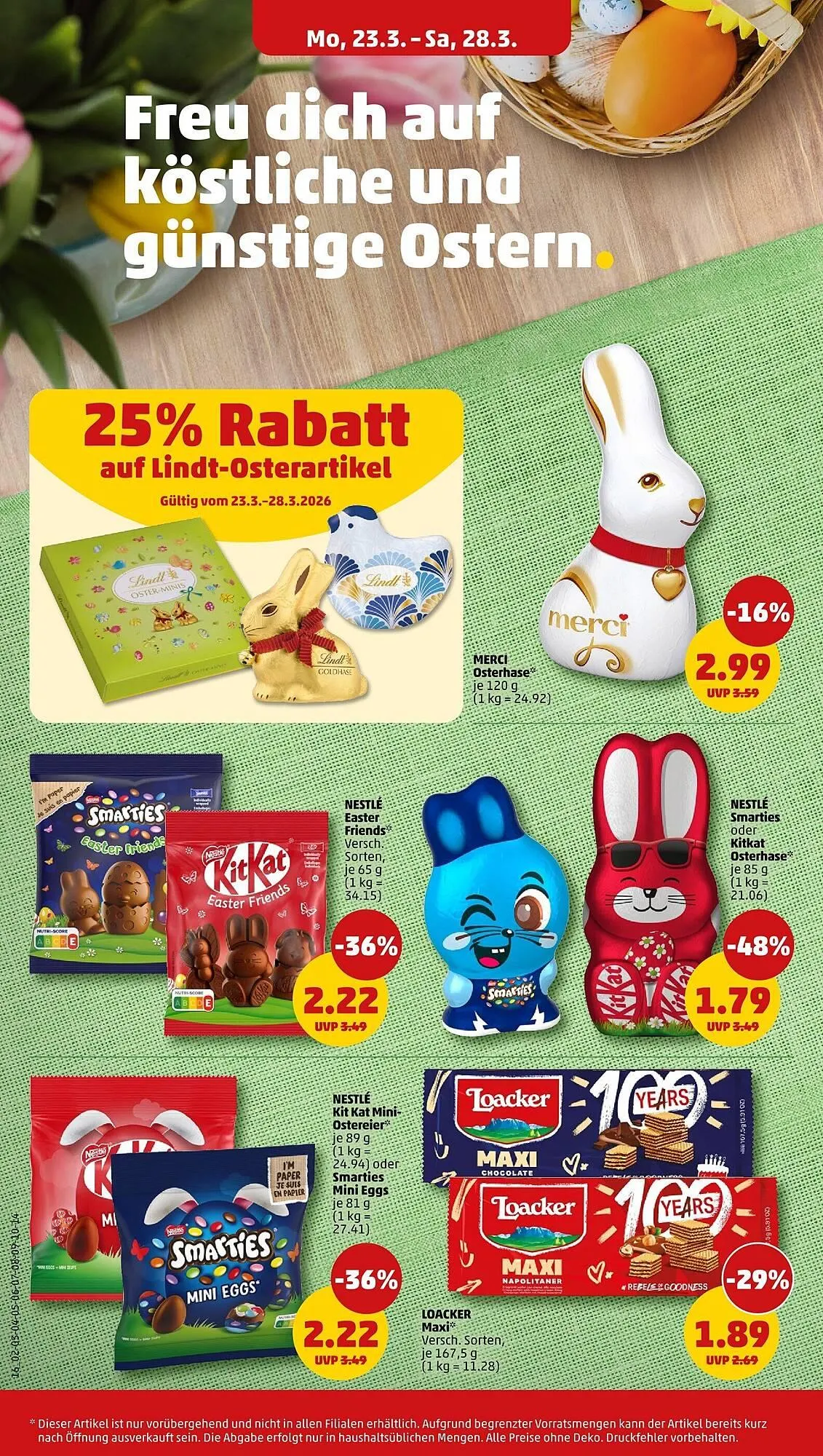 PENNY Prospekt von 23. März bis 29. März 2026 - Prospekt seite 16