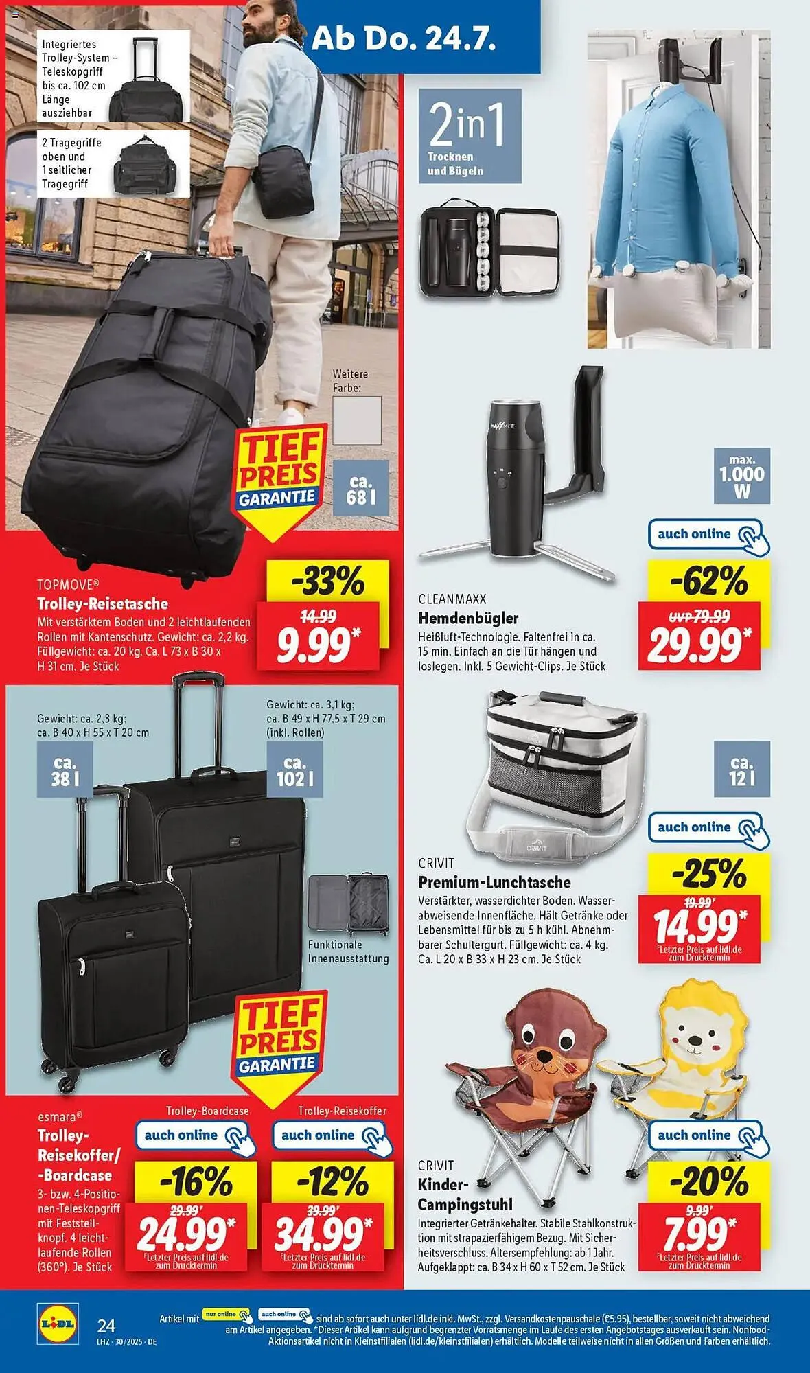 Lidl Prospekt von 21. Juli bis 26. Juli 2025 - Prospekt seite 22