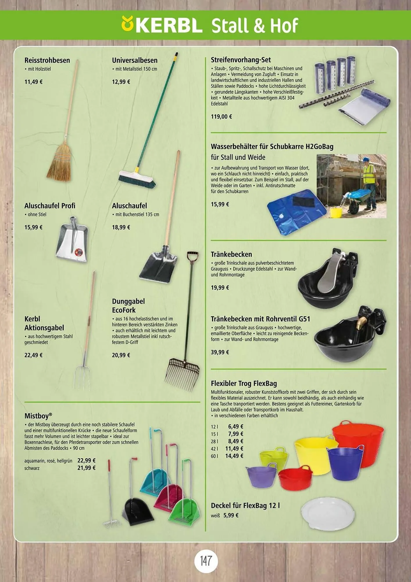 Kiebitzmarkt Prospekt von 16. April bis 31. August 2025 - Prospekt seite 147