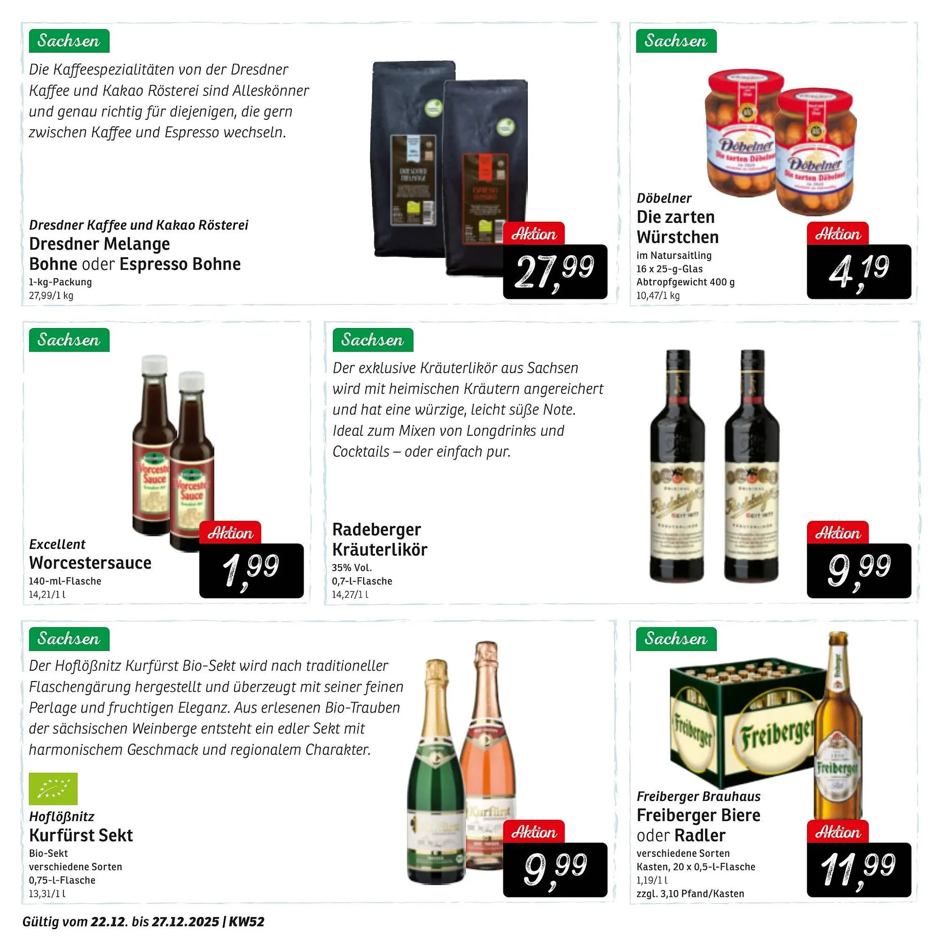 KONSUM Prospekt von 22. Dezember bis 27. Dezember 2025 - Prospekt seite 10