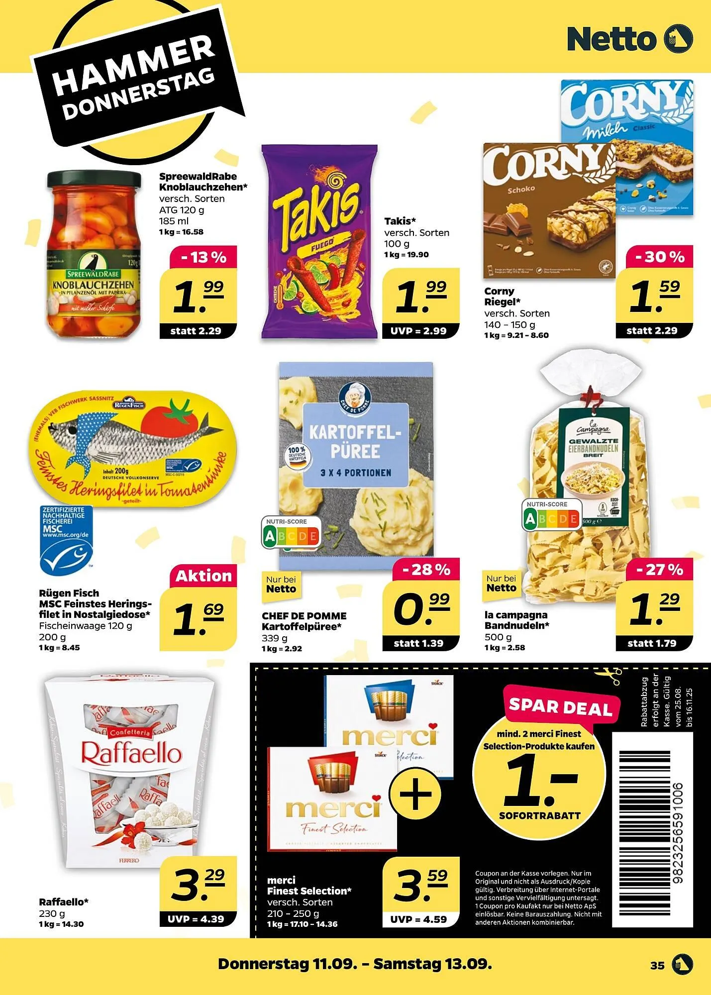 NETTO Prospekt von 8. September bis 13. September 2025 - Prospekt seite 35
