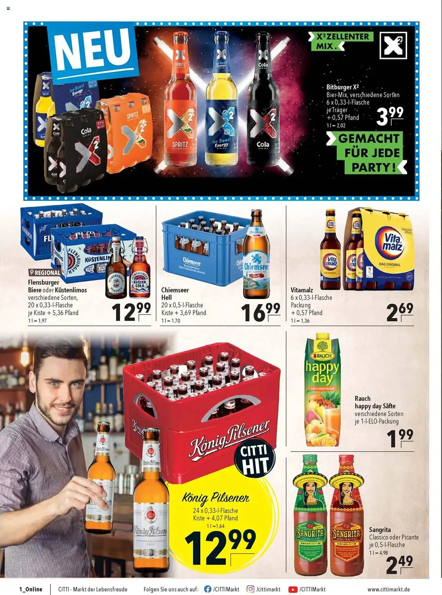 CITTI Markt Prospekt von 2. April bis 8. April 2025 - Prospekt seite 12