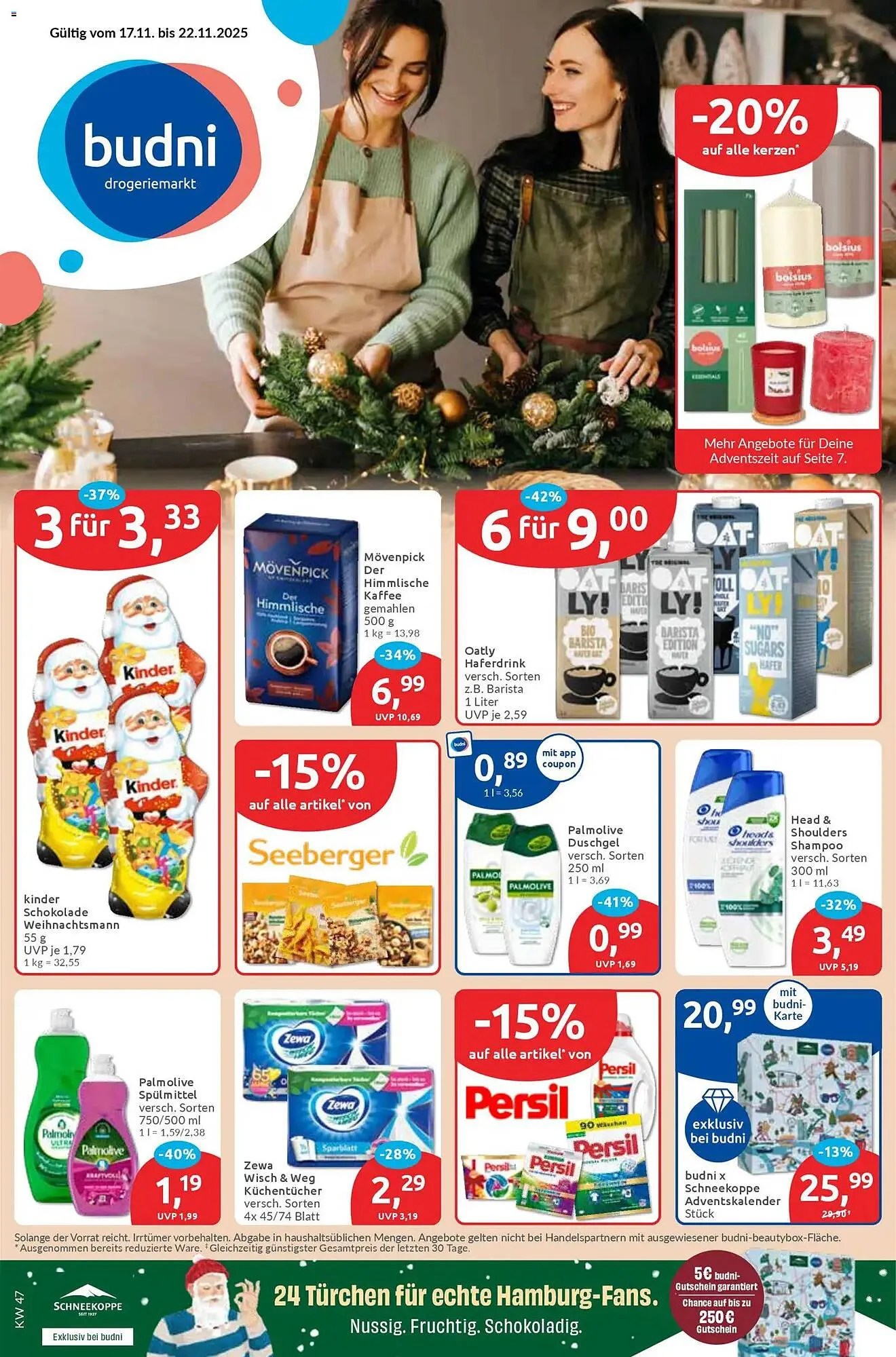 Budni Prospekt von 17. November bis 22. November 2025 - Prospekt seite 1