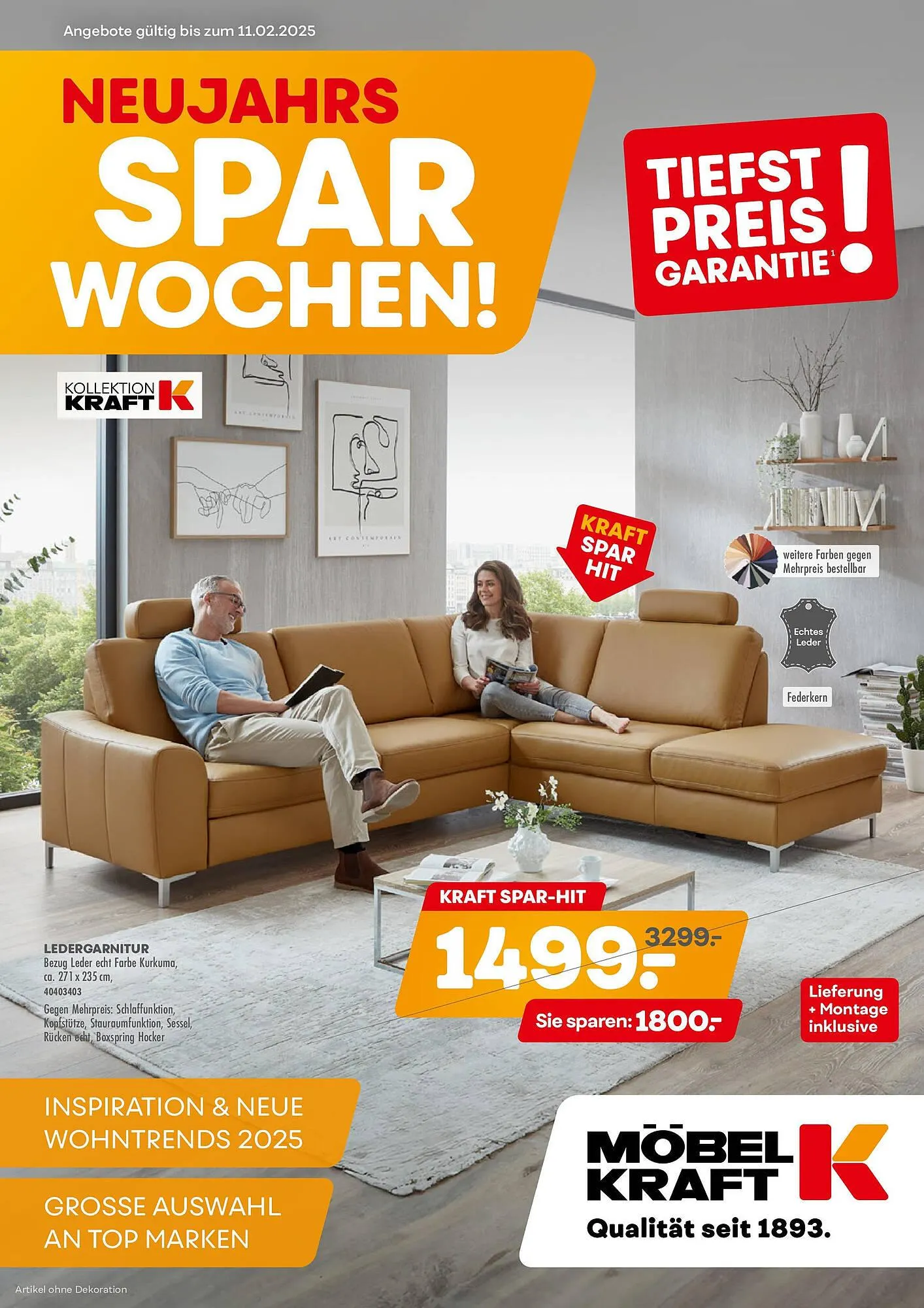 Möbel Kraft Prospekt - 1