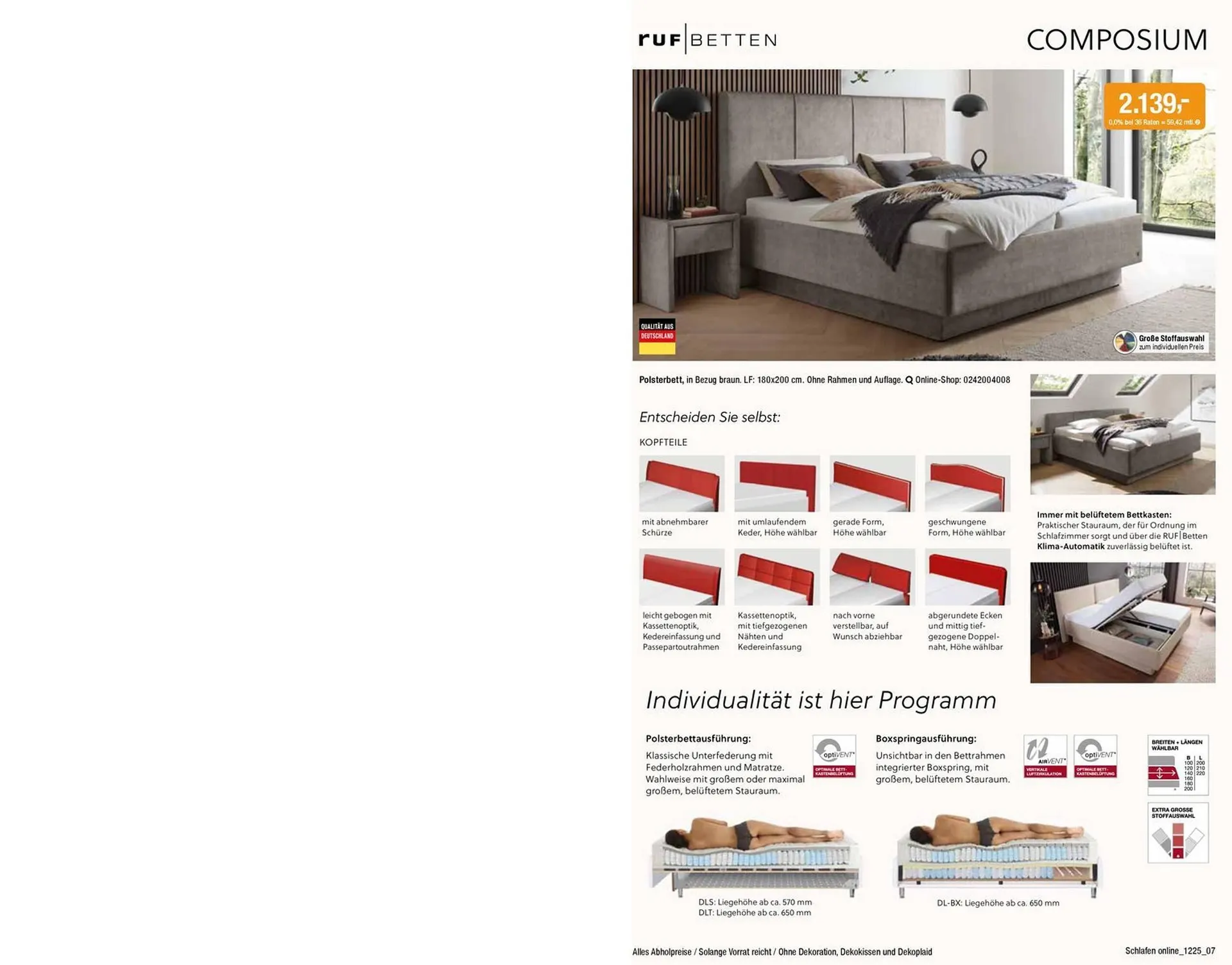 Opti Wohnwelt Prospekt von 5. Dezember bis 31. Januar 2026 - Prospekt seite 7