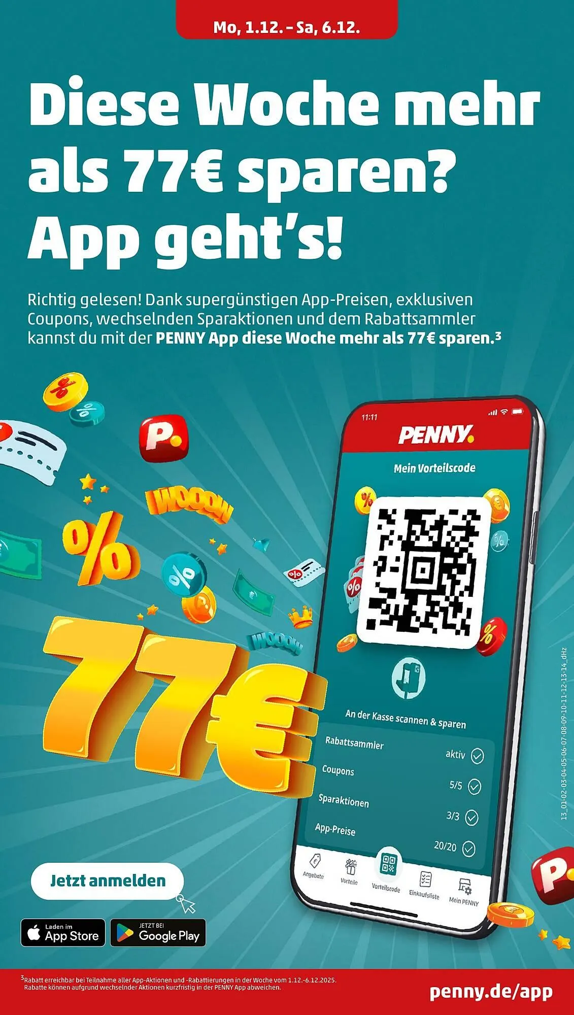 PENNY Prospekt von 1. Dezember bis 6. Dezember 2025 - Prospekt seite 15