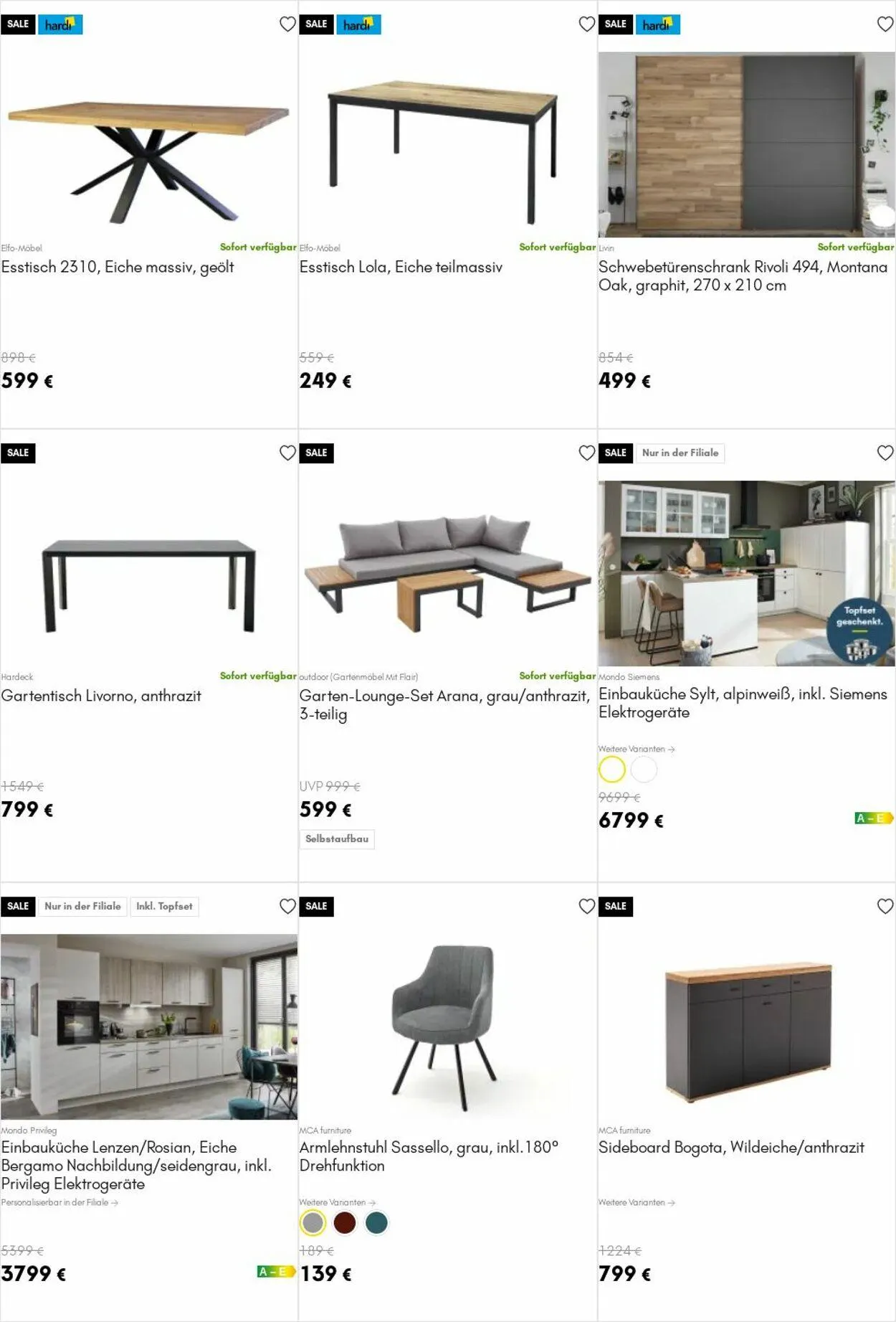 HARDECK Aktueller Prospekt von 11. August bis 20. August 2025 - Prospekt seite 10