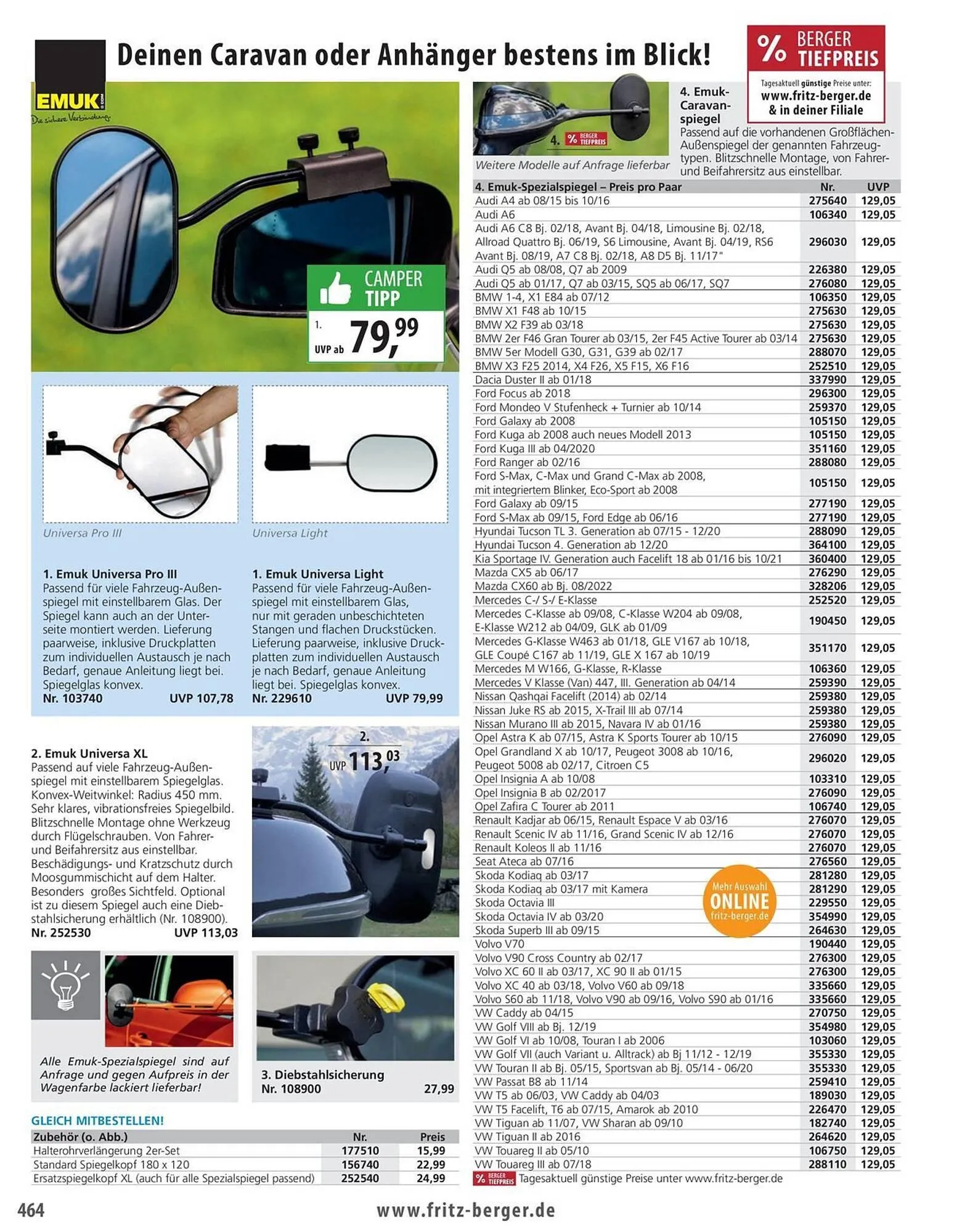 Fritz Berger Prospekt von 27. Mai bis 31. Dezember 2025 - Prospekt seite 468