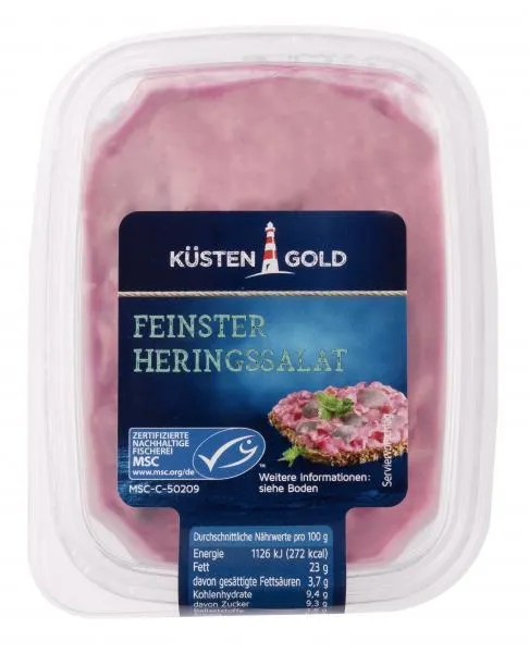 Küstengold Feinster Heringssalat 200 g