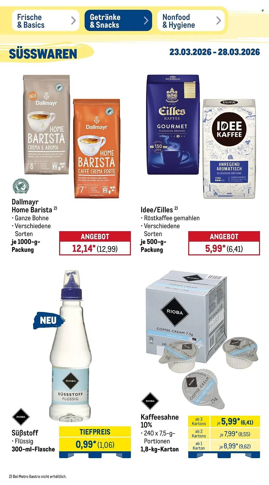 METRO Prospekt von 23. März bis 28. März 2026 - Prospekt seite 40